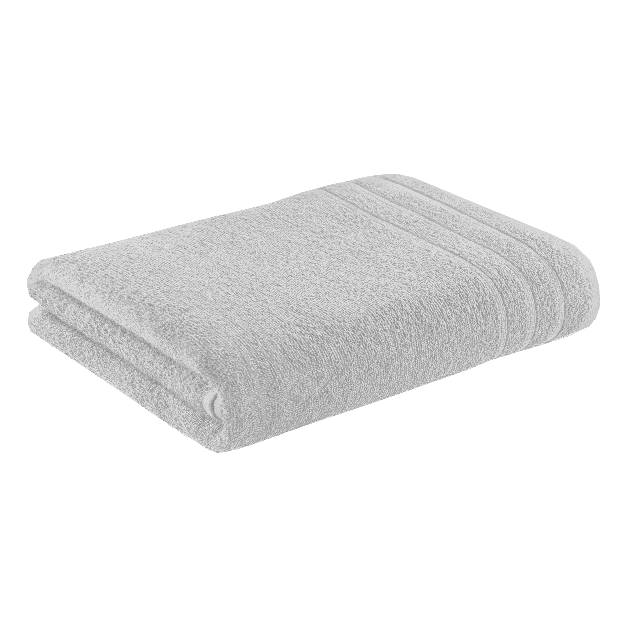 Drap de bain gris 90x145cm