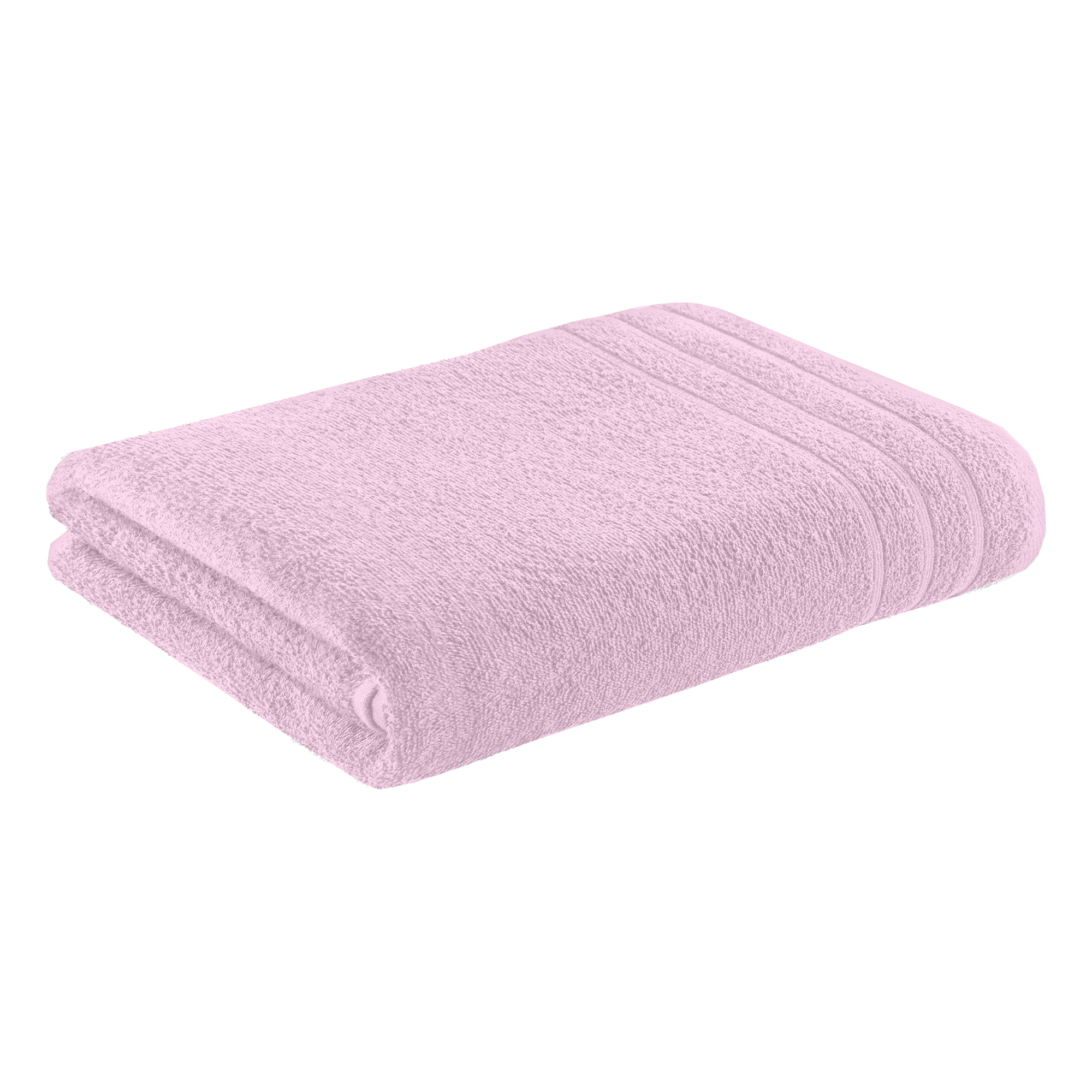 Drap de bain rose 90x145cm