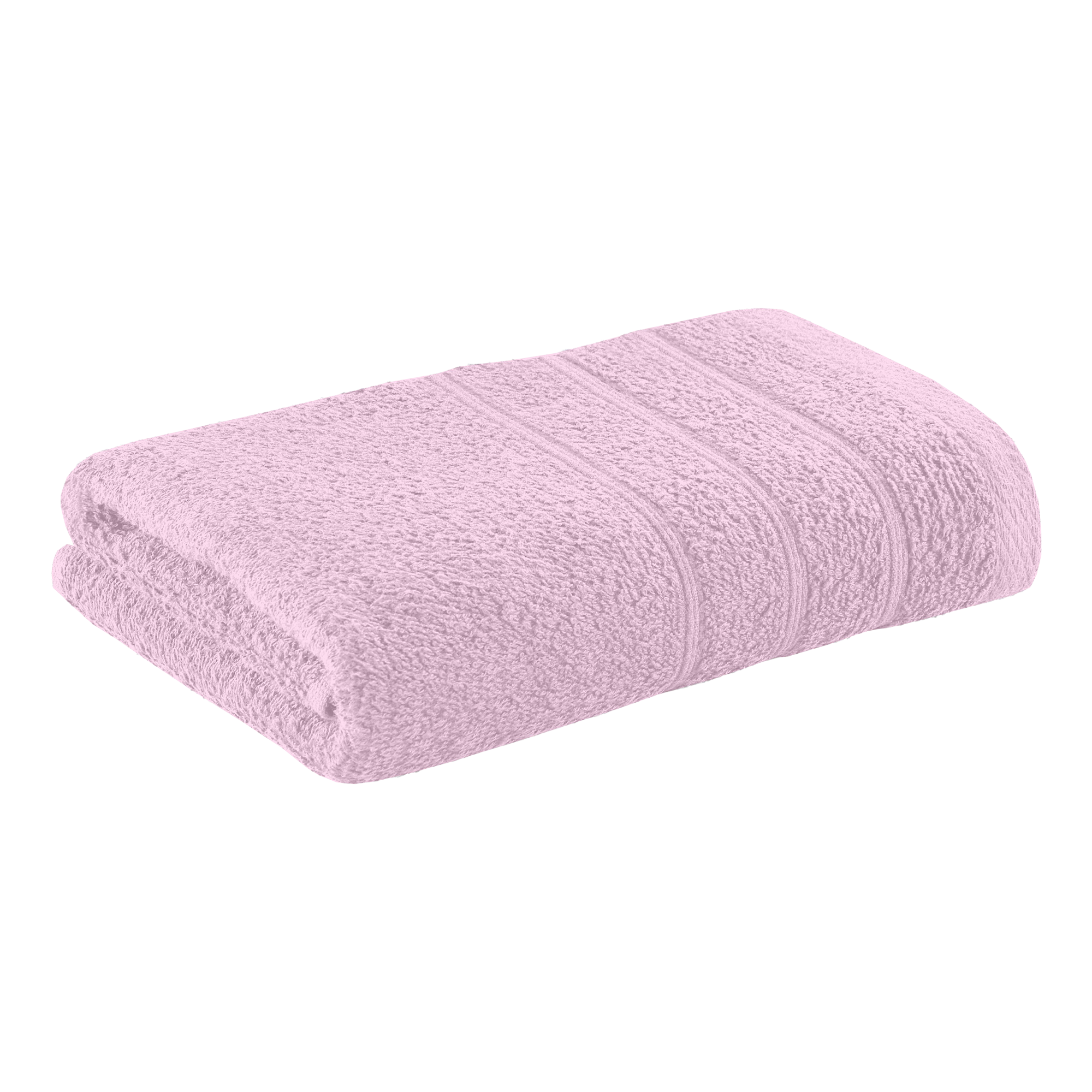 Serviette de toilette rose 50x90cm