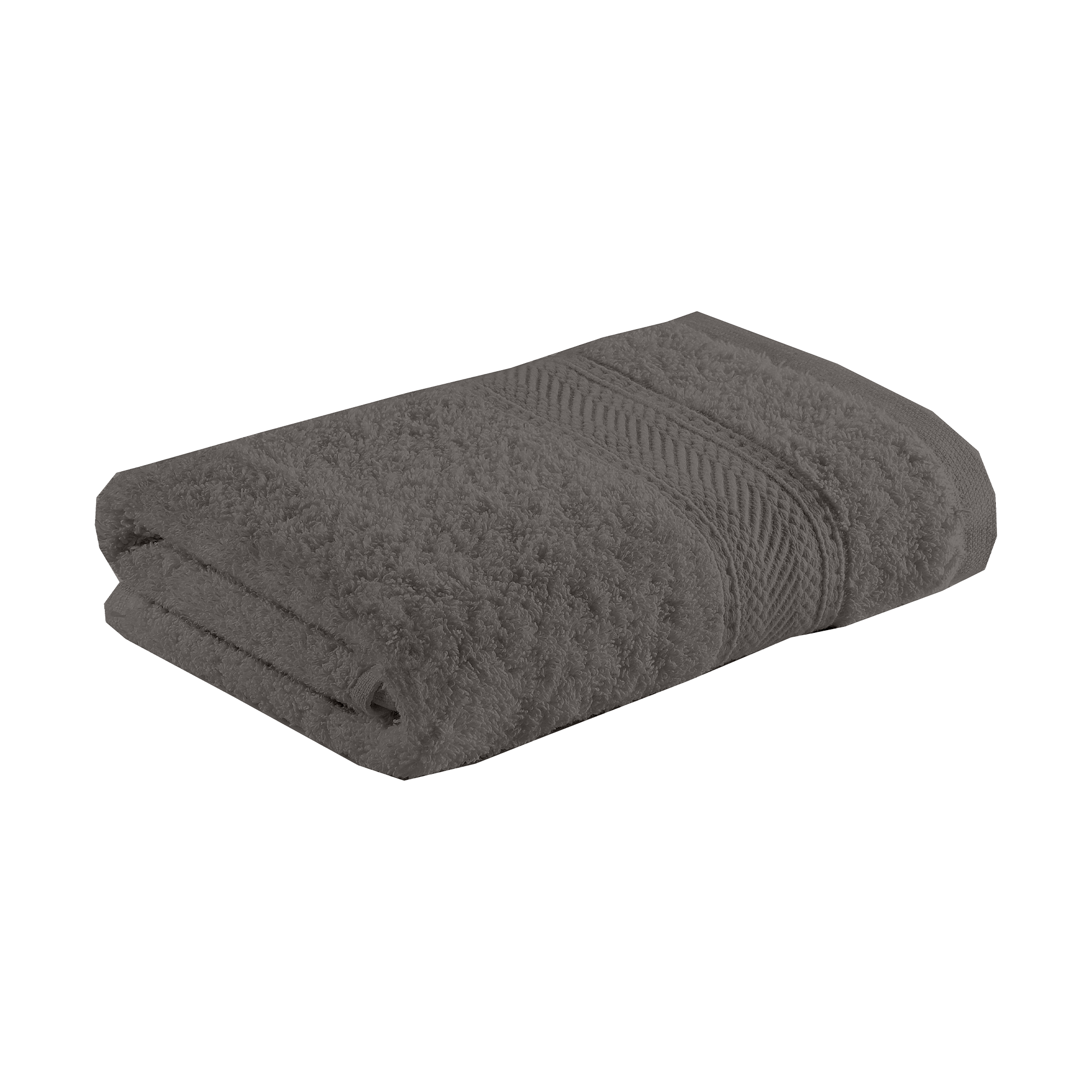 Serviette de toilette 50x90 cm gris