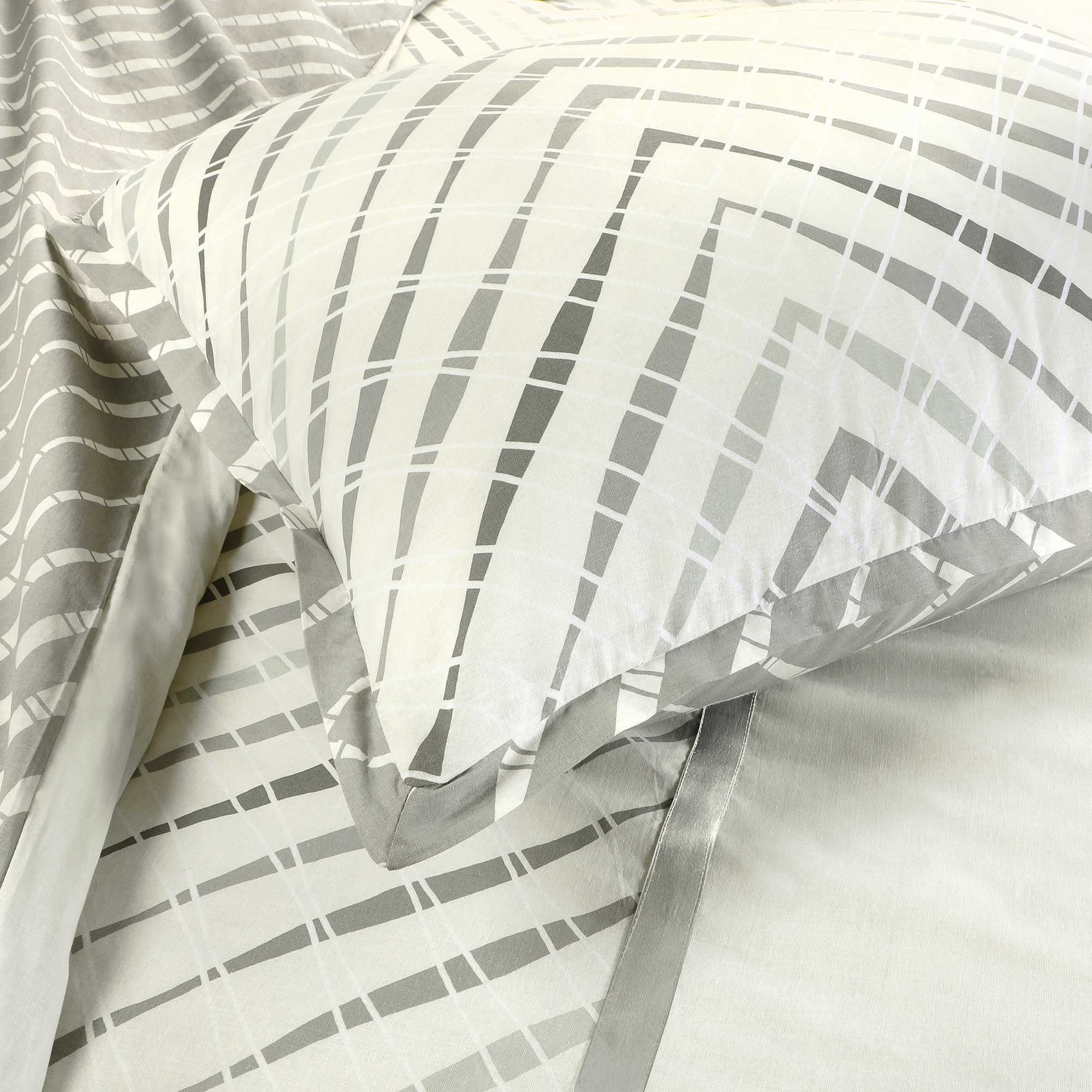 Parure housse de couette 240x220cm  - Beige