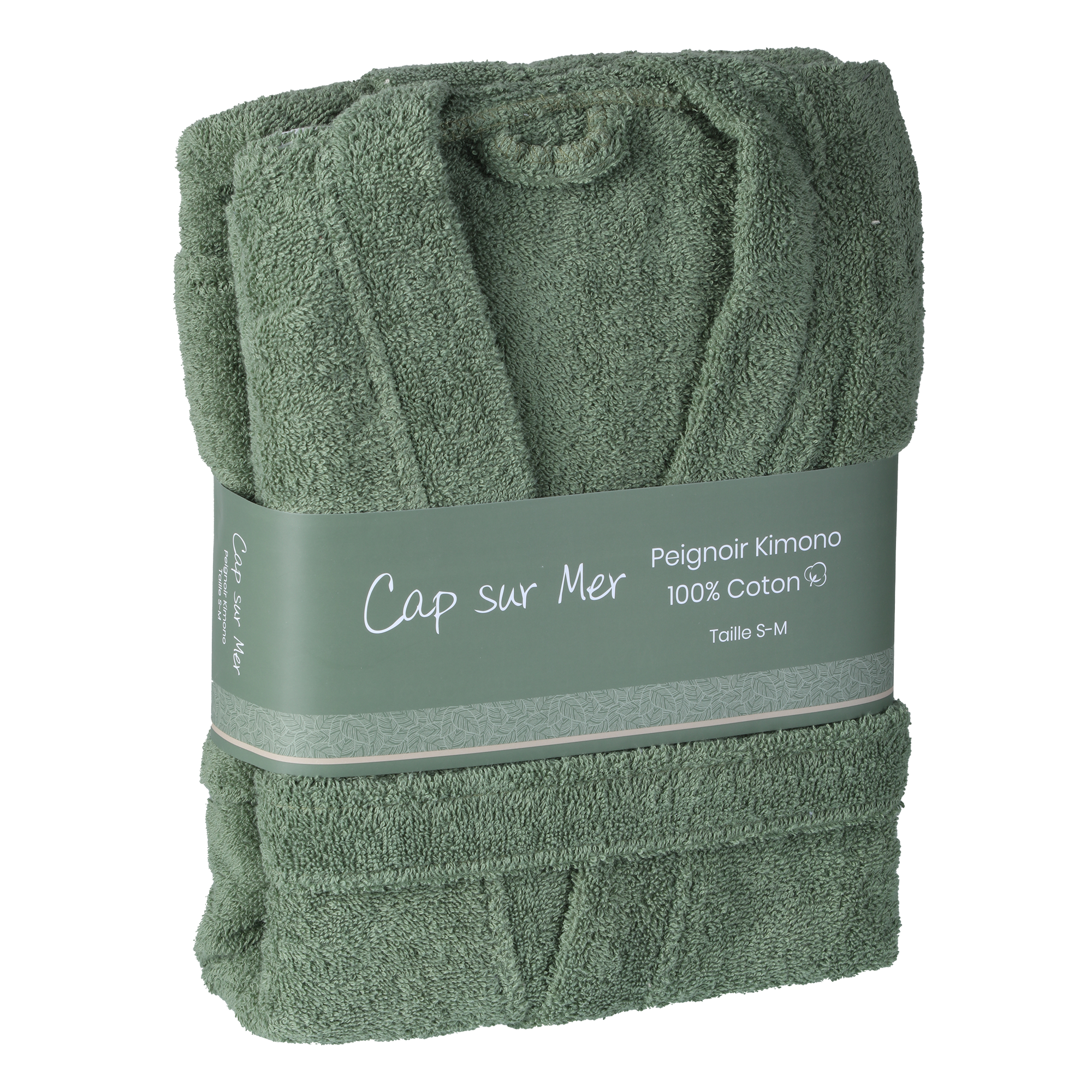 Peignoir kimono crépuscule  - Vert