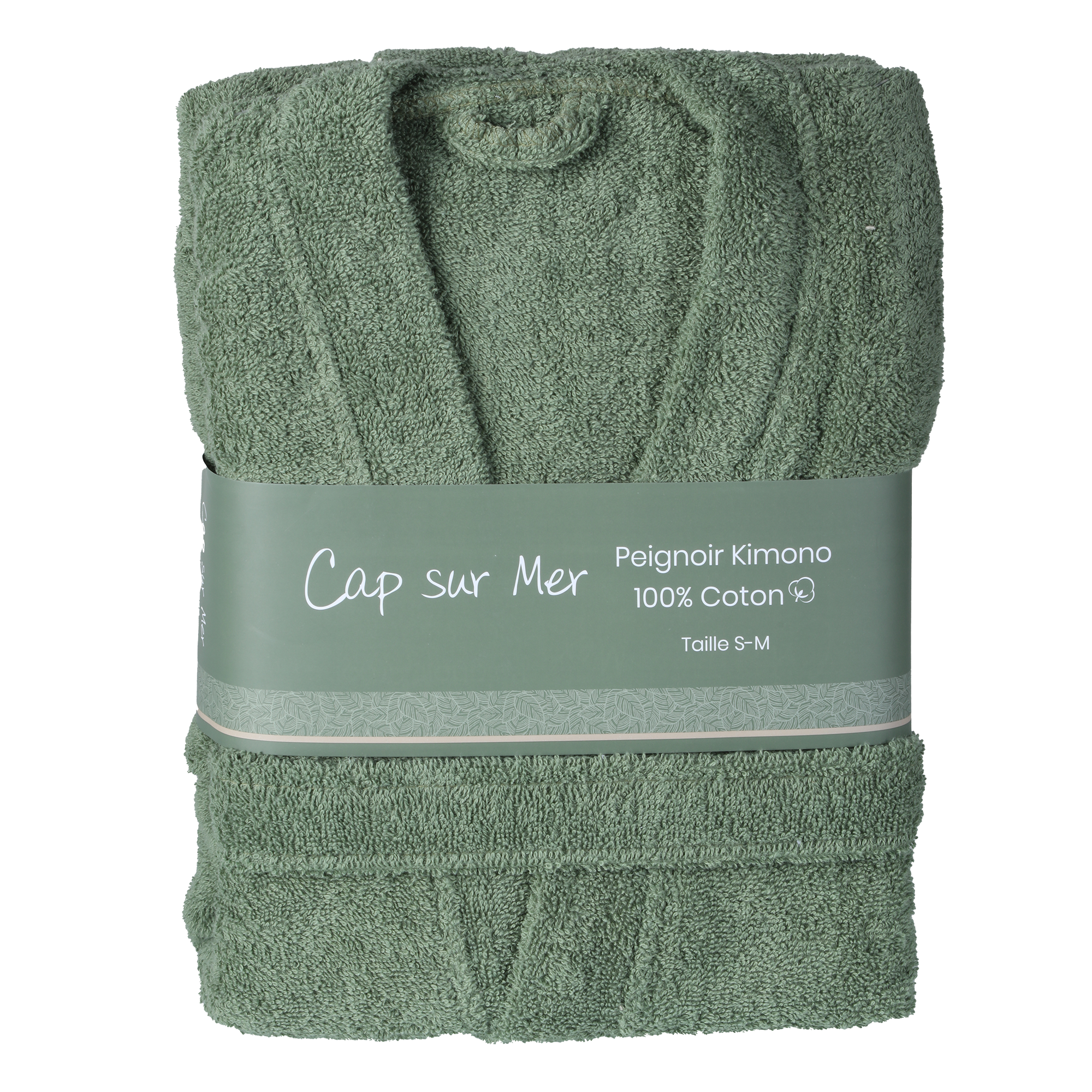Peignoir kimono crépuscule  - Vert
