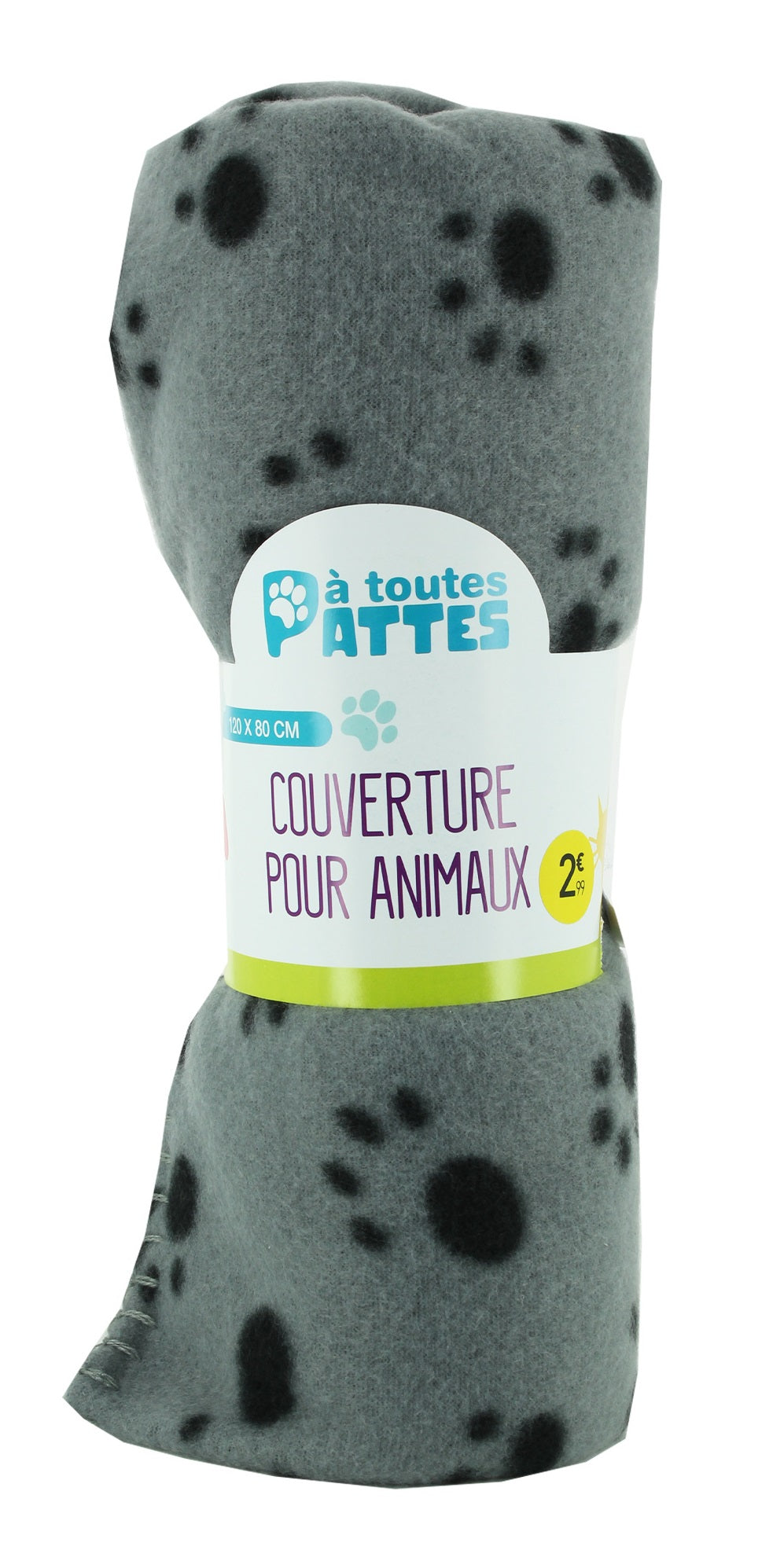 Couverture imprimée pour animaux  - Gris