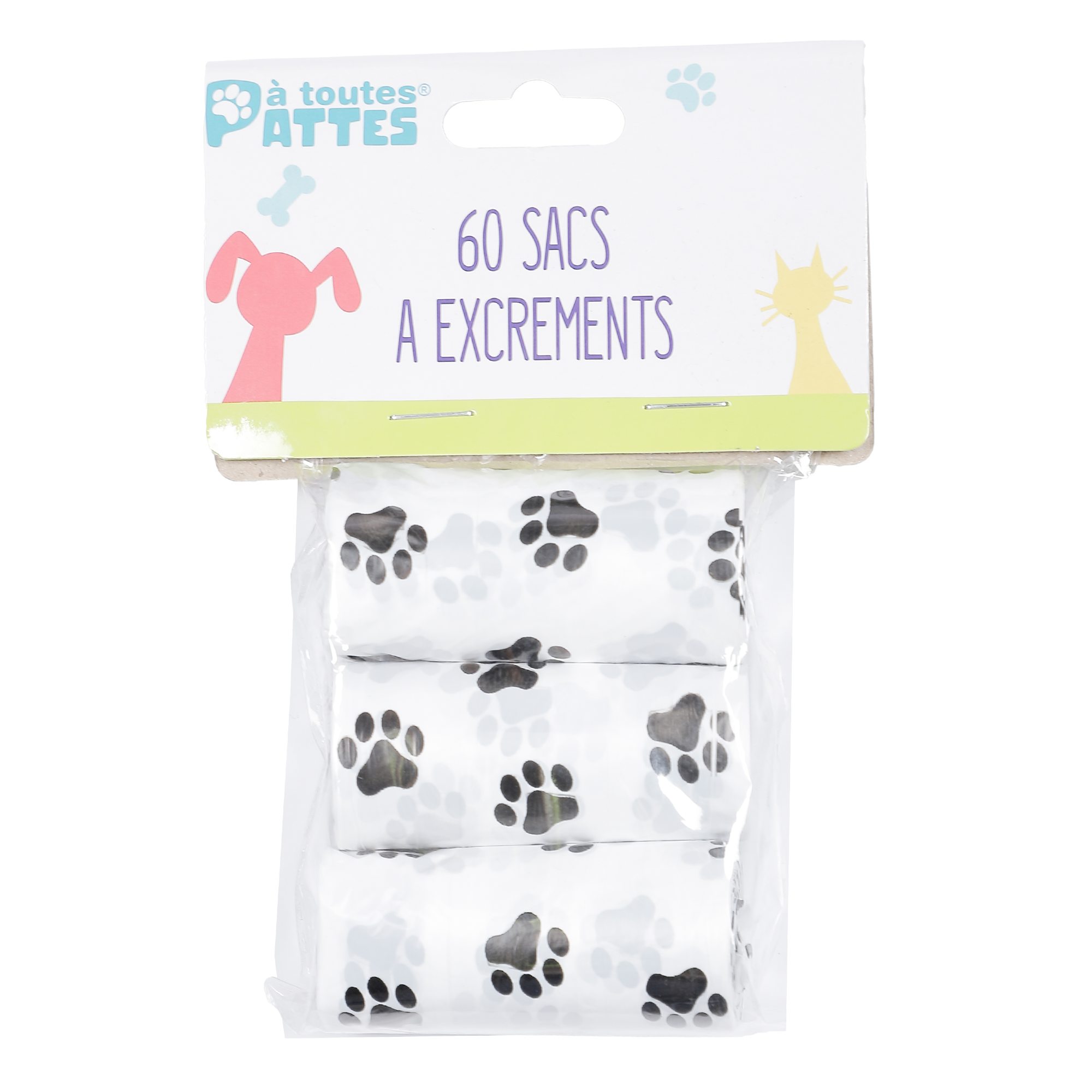 60 sacs à excréments