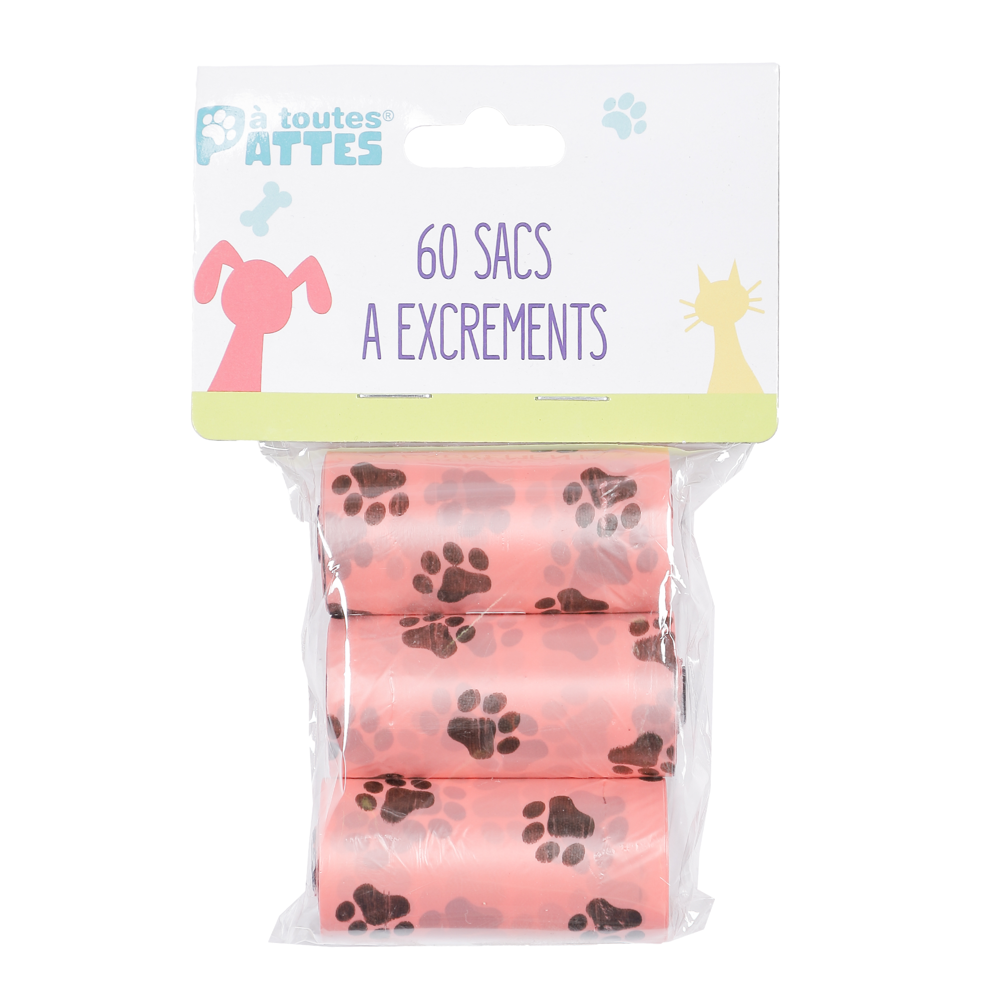 60 sacs à excréments