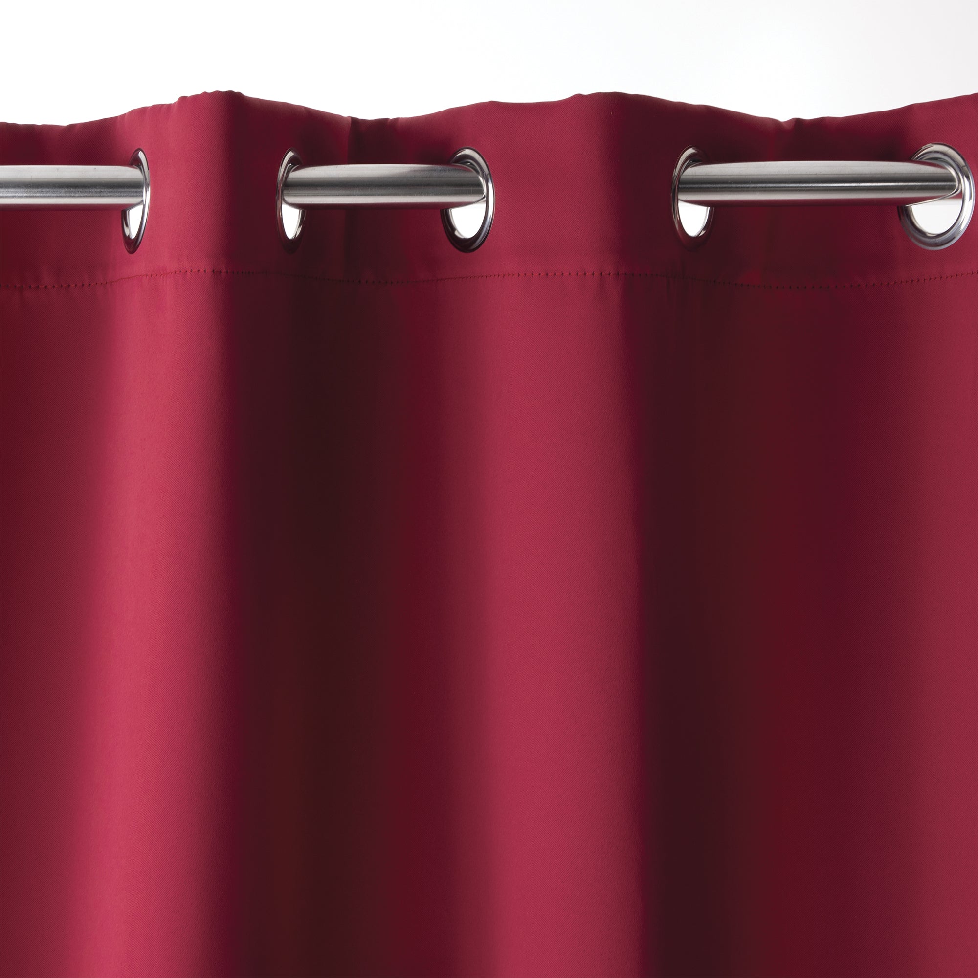 Lot de 2 rideaux occultants - Rouge