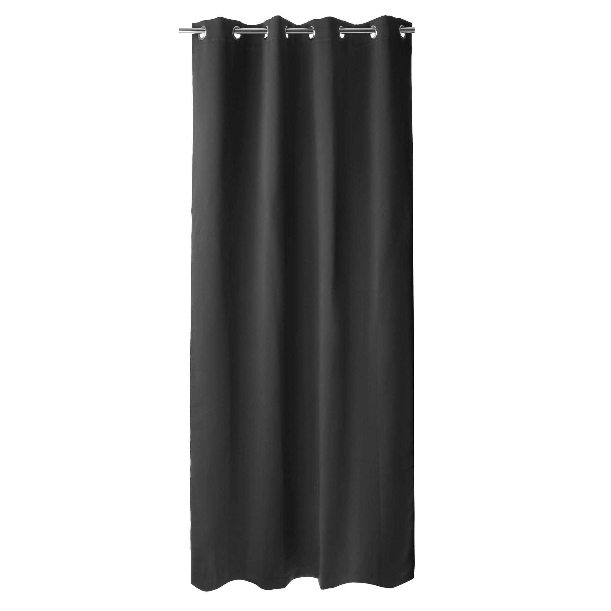 Lot de 2 rideaux occultants - Noir