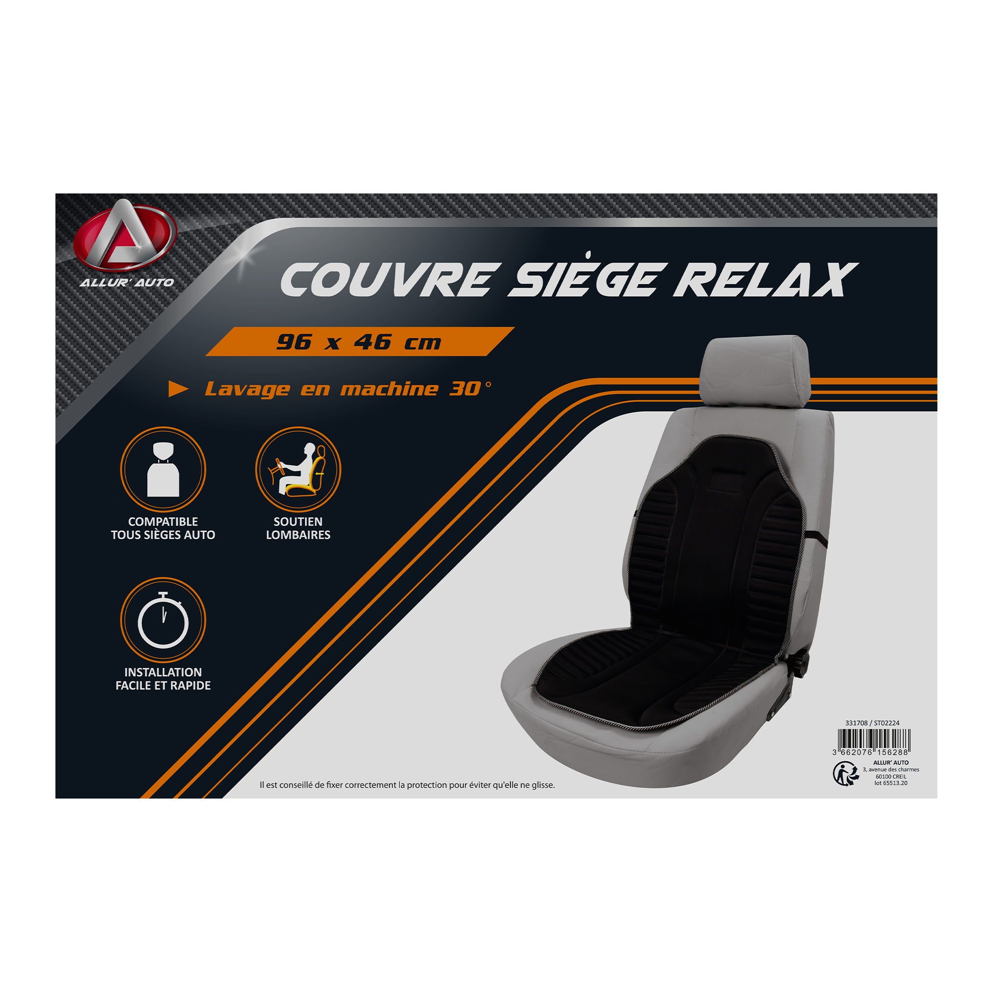 Couvre siège auto universel