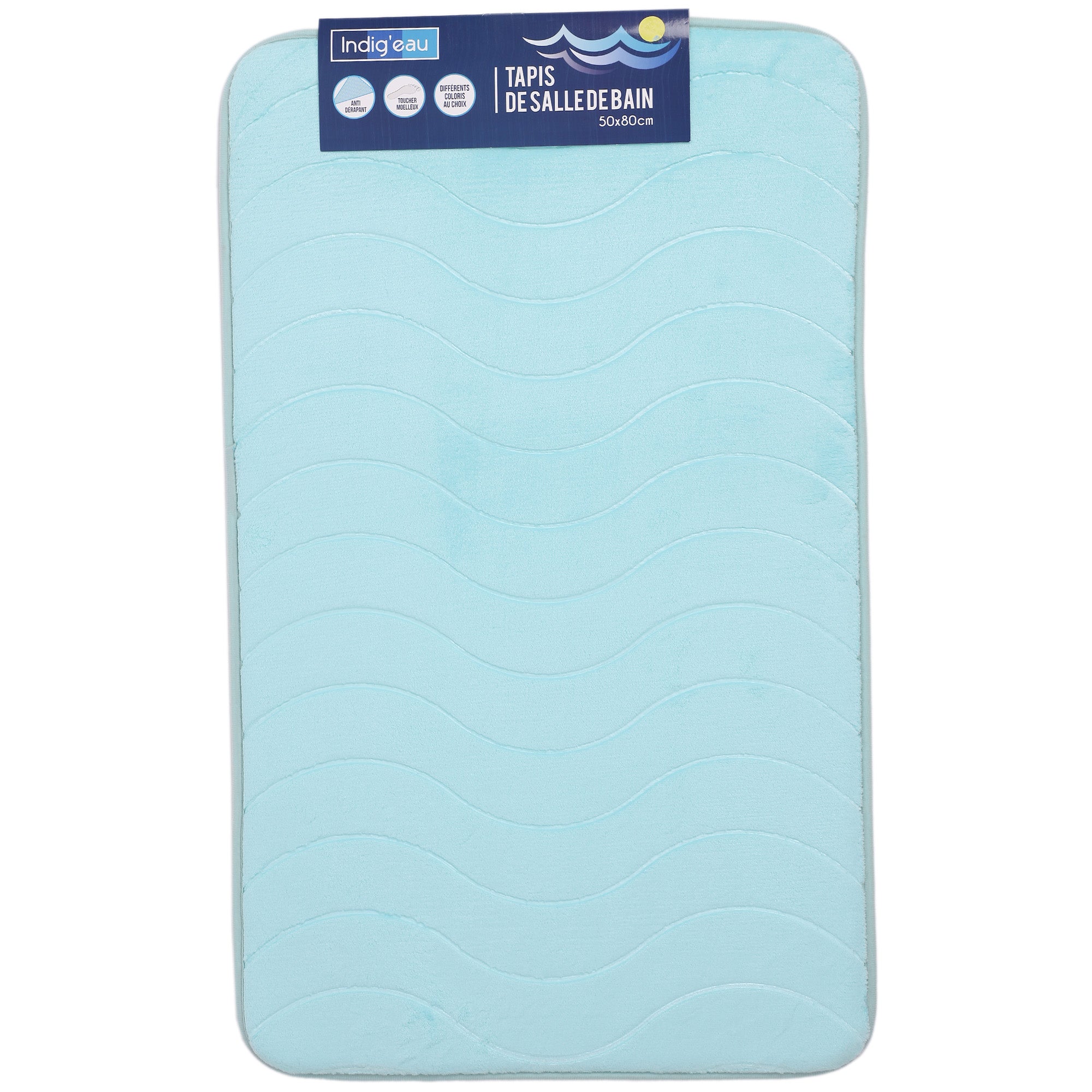 Tapis de salle de bain à mémoire de forme
