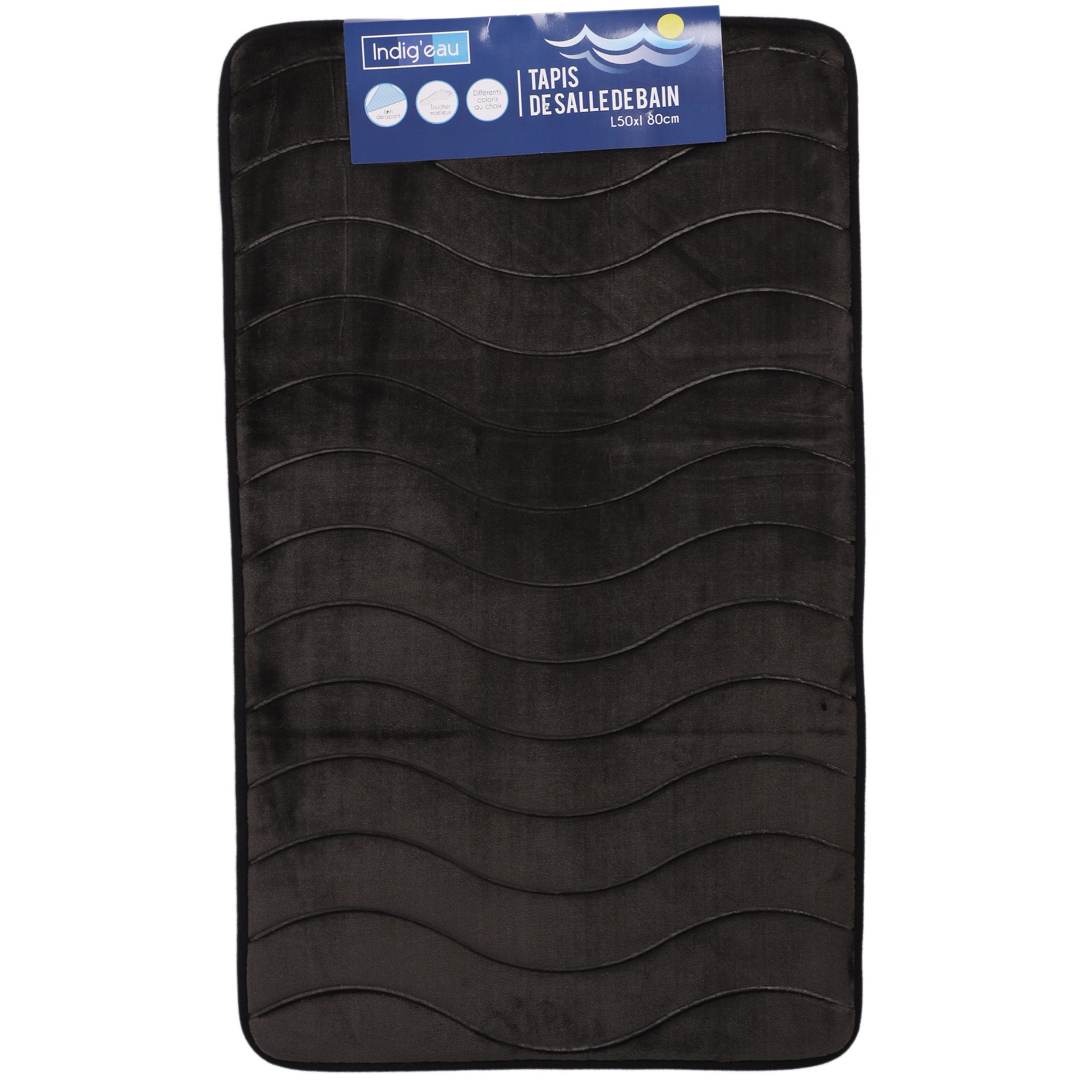 Tapis de salle de bain à mémoire de forme
