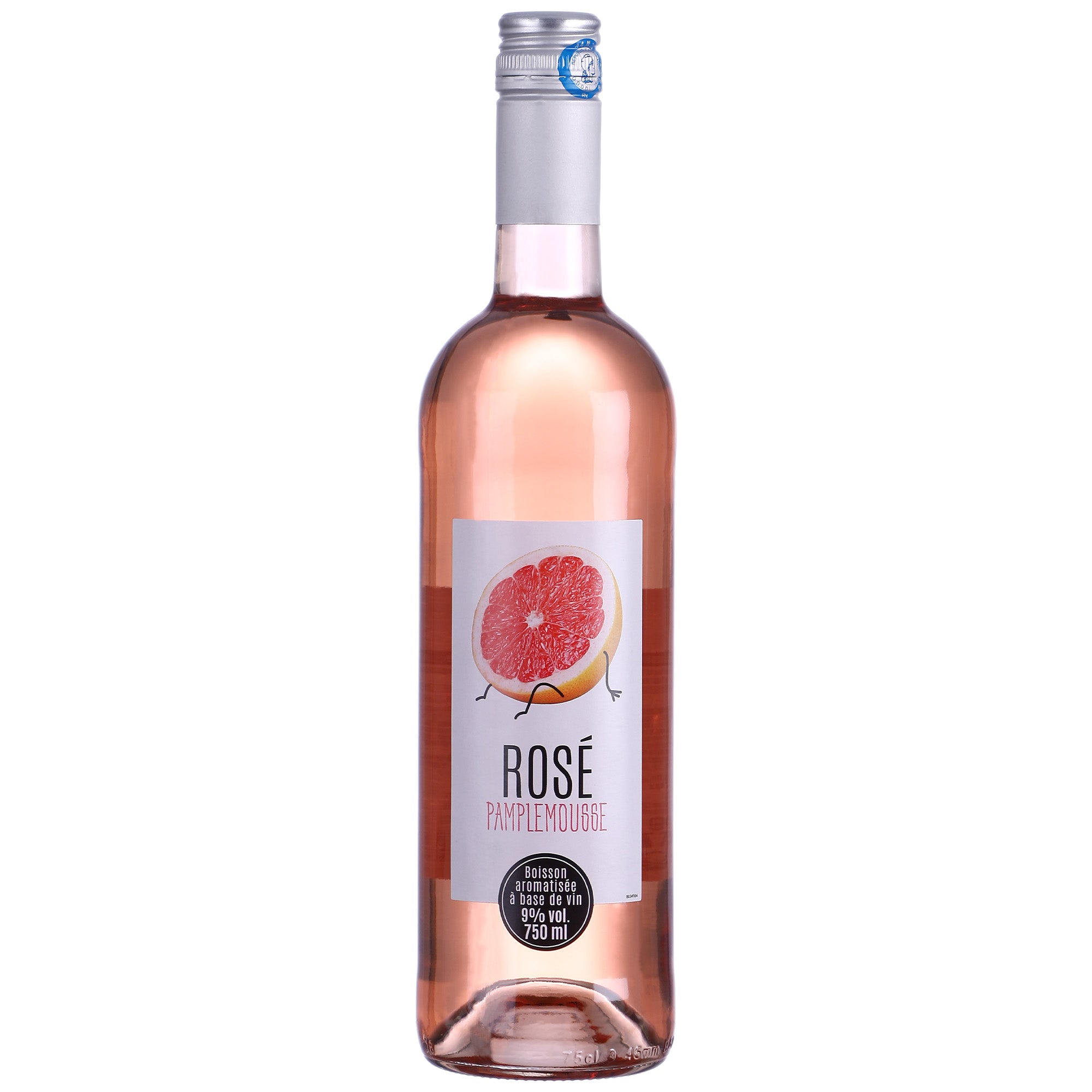 Boisson à base de vin rose aromatisé pamplemousse 8%