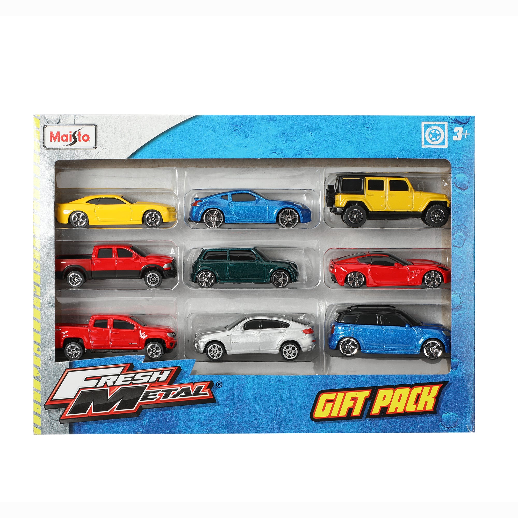 Coffret 9 voitures
