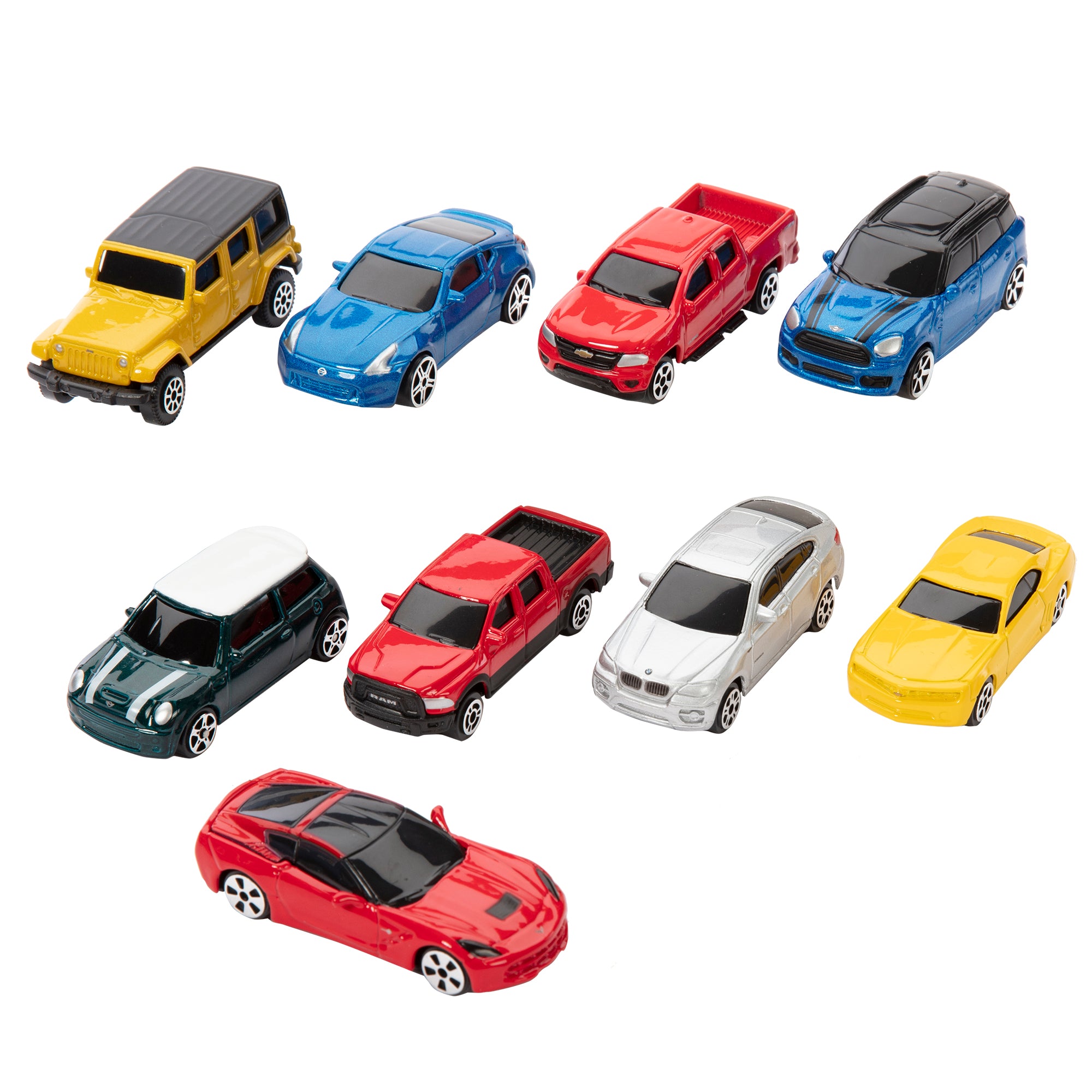 Coffret 9 voitures