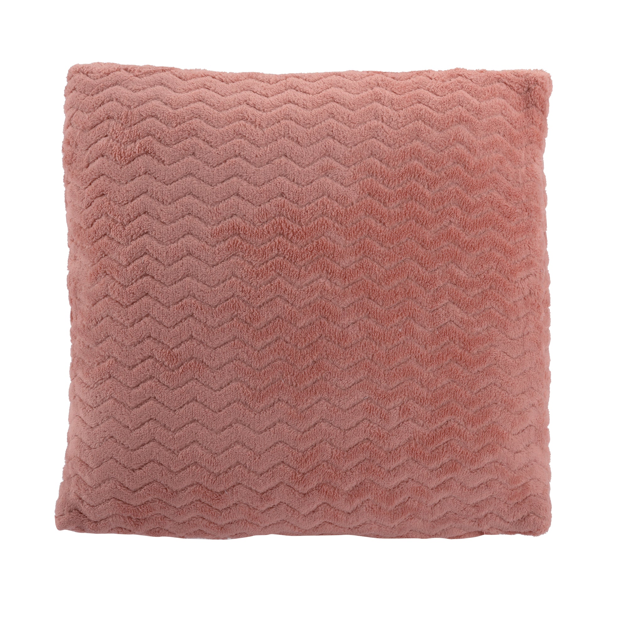 Coussin chevron 40x40cm - Jaune