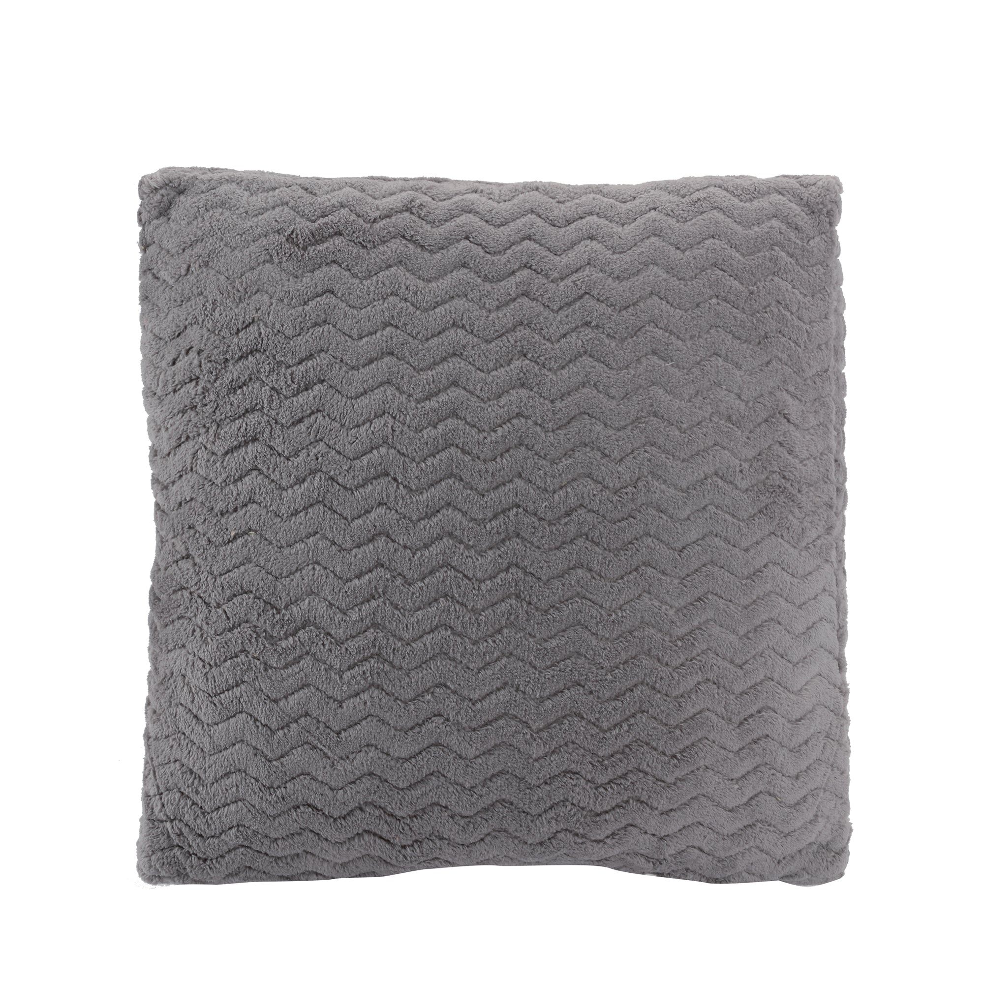Coussin chevron 40x40cm - Jaune