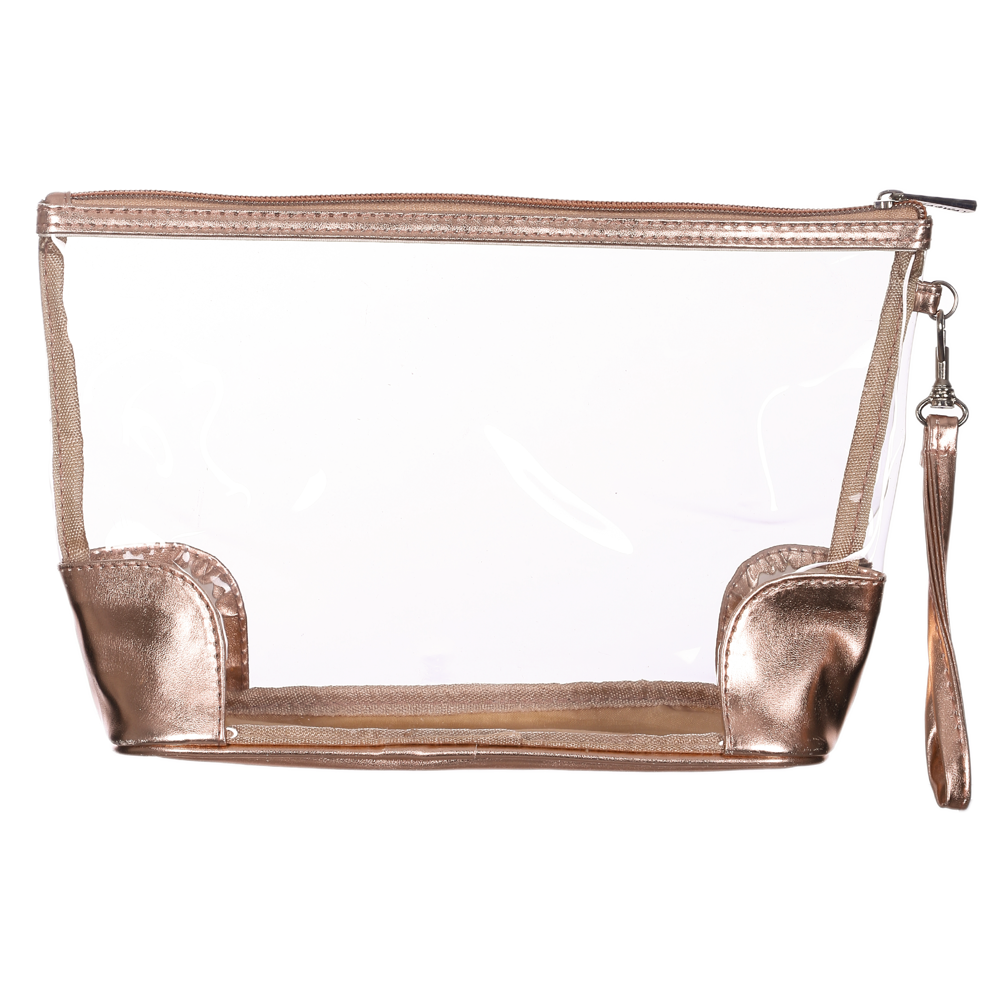 3 TROUSSES DE TOILETTE TRANSPARENTE FEMME TM