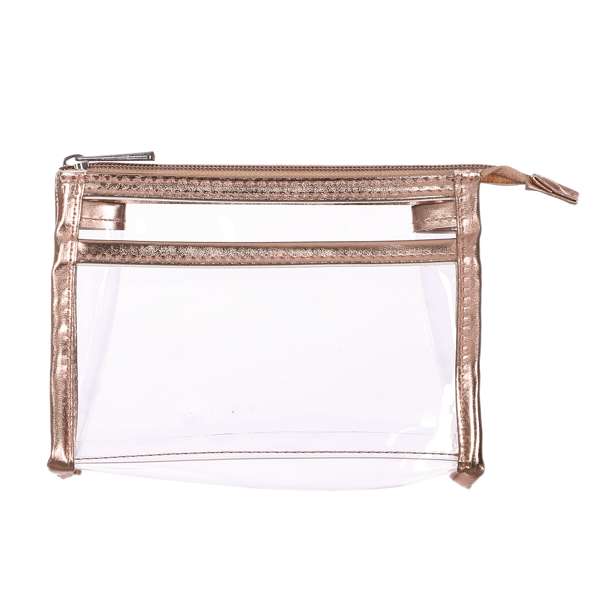 3 TROUSSES DE TOILETTE TRANSPARENTE FEMME TM