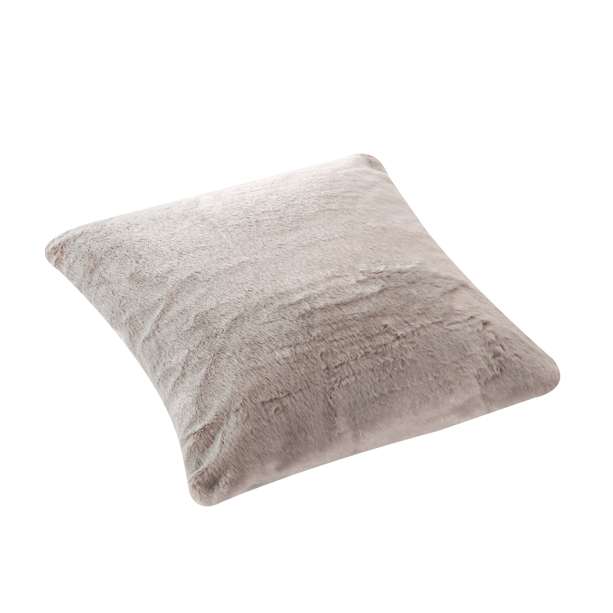 Coussin en fausse fourrure