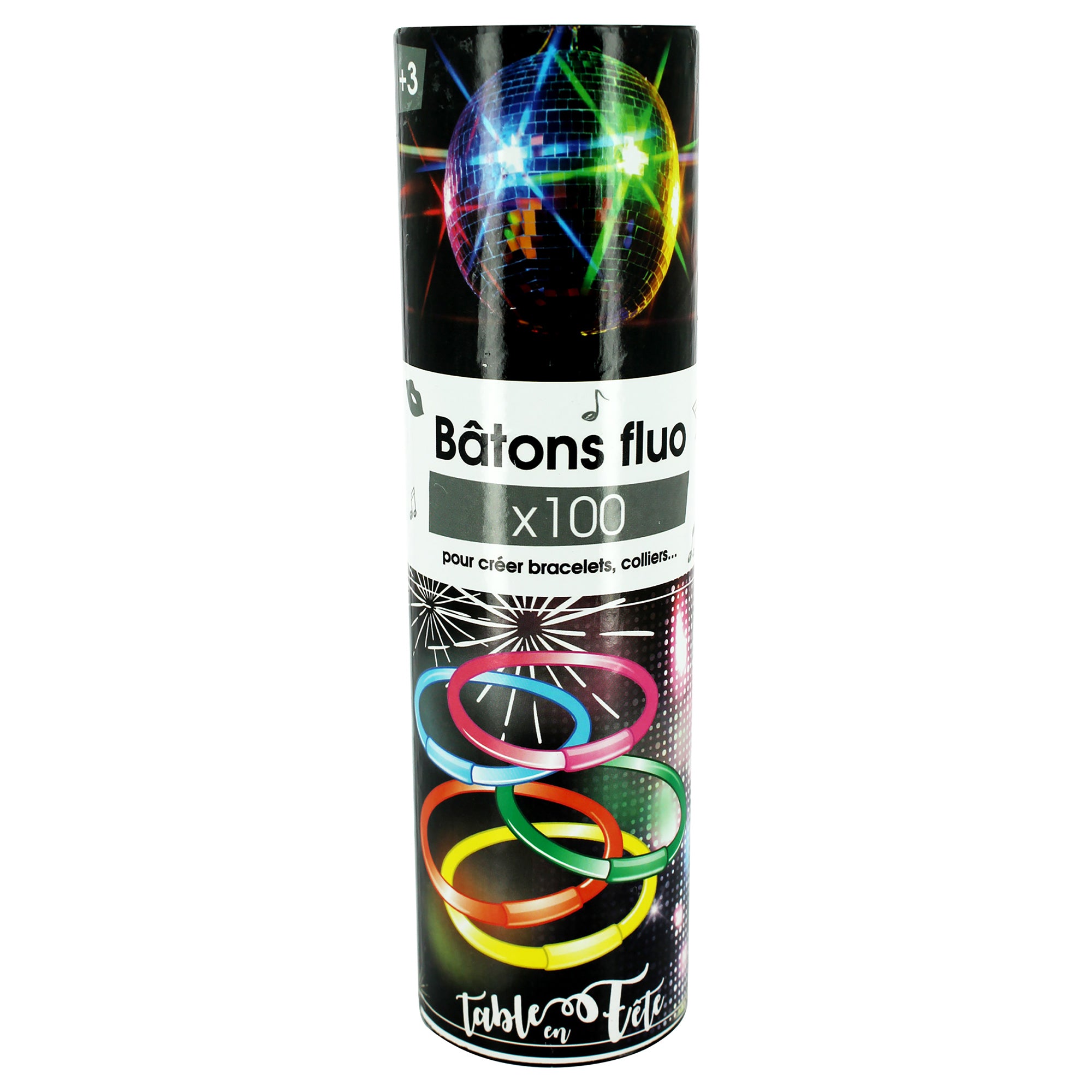 100 tubes fluorescents
