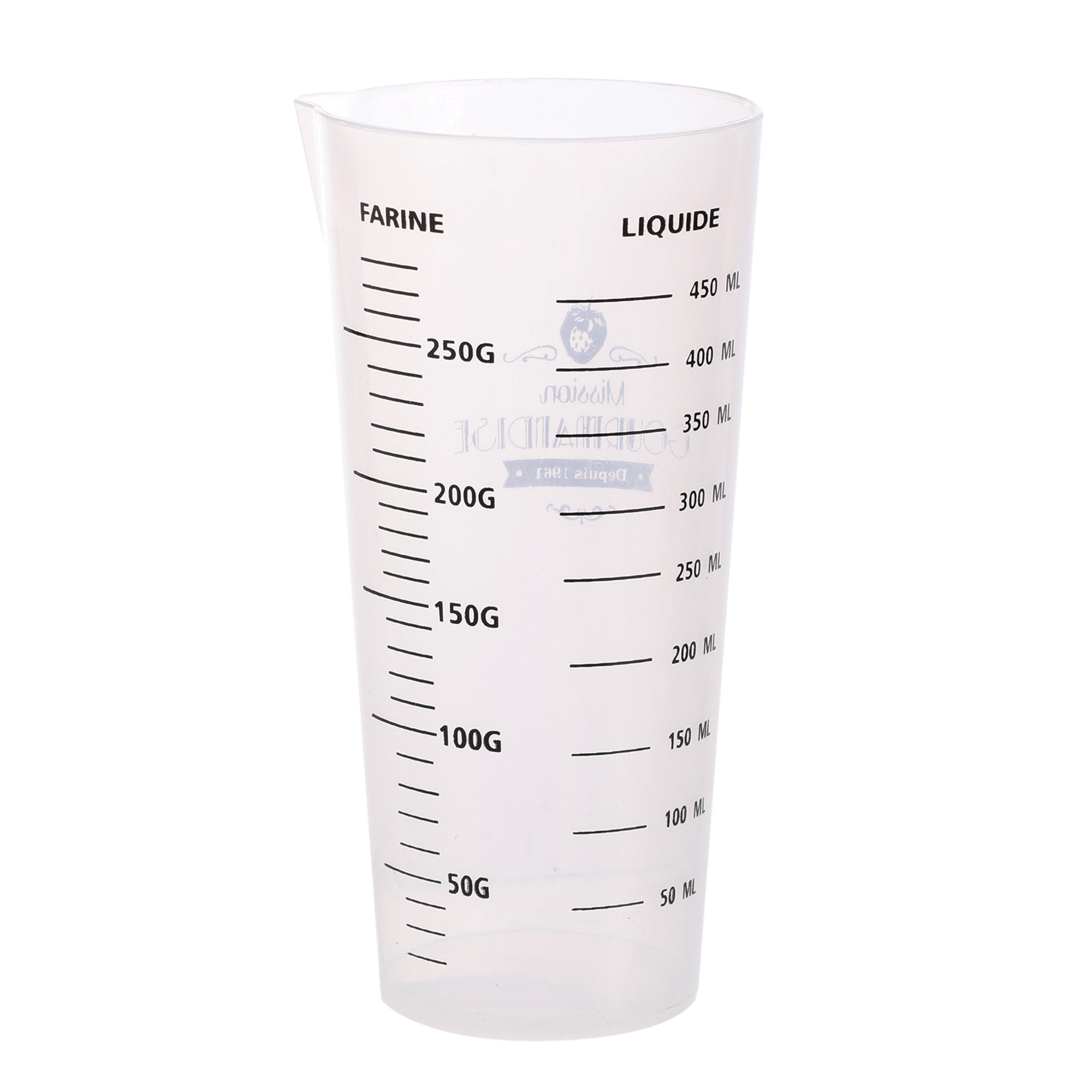 Verre doseur plastique  - Rose