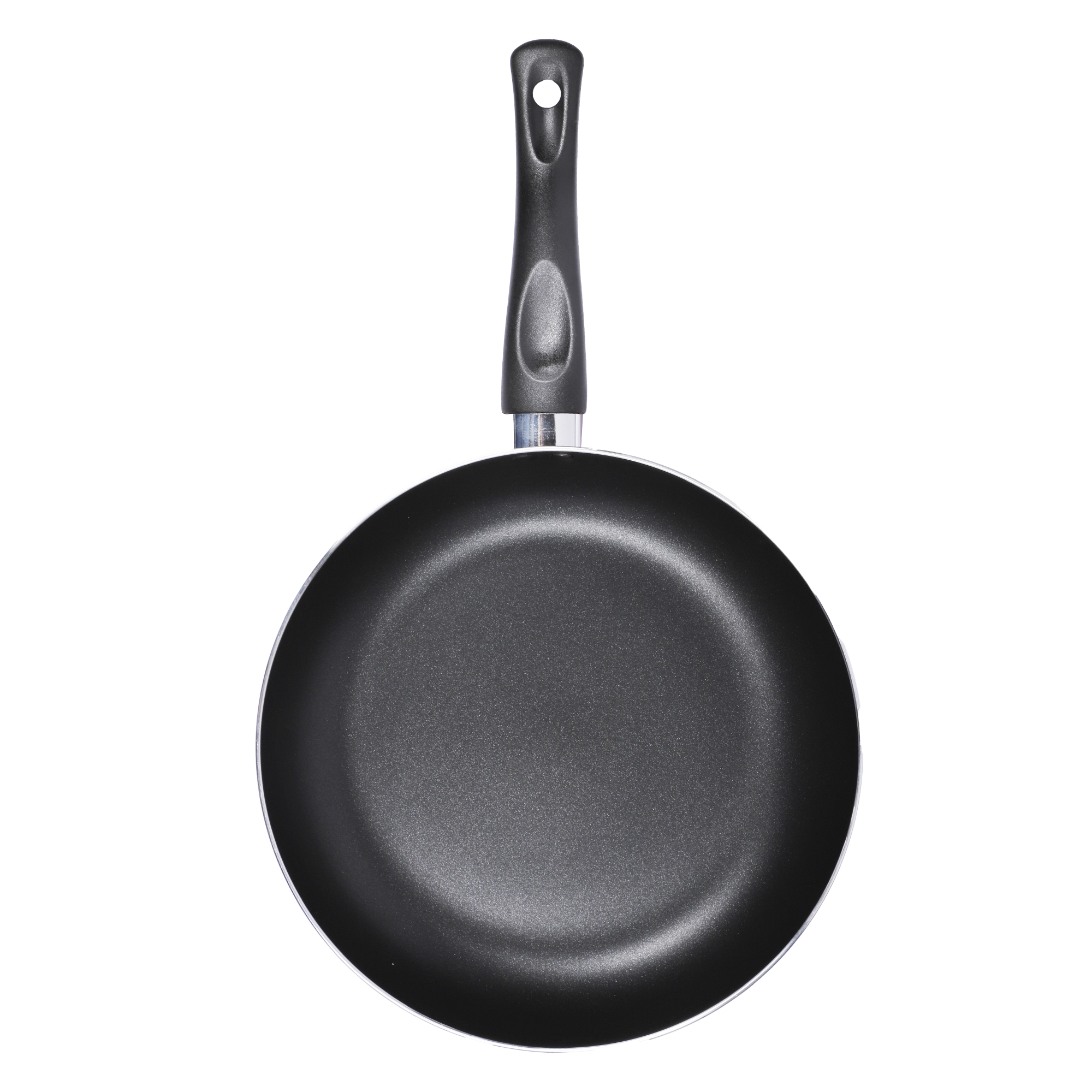 Poêle en aluminium rouge métallisé 28 cm