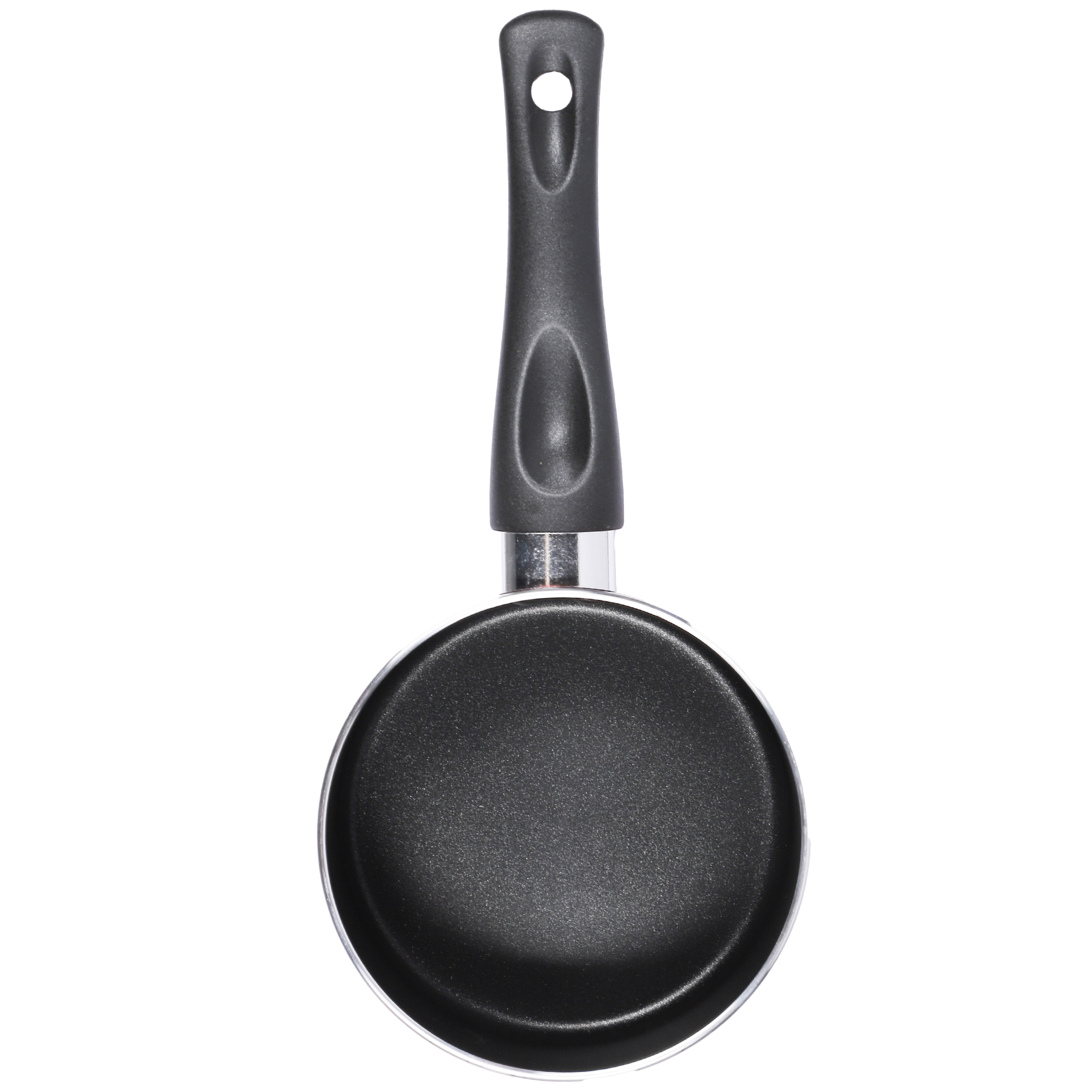 Casserole en aluminium rouge métallisé 14 cm