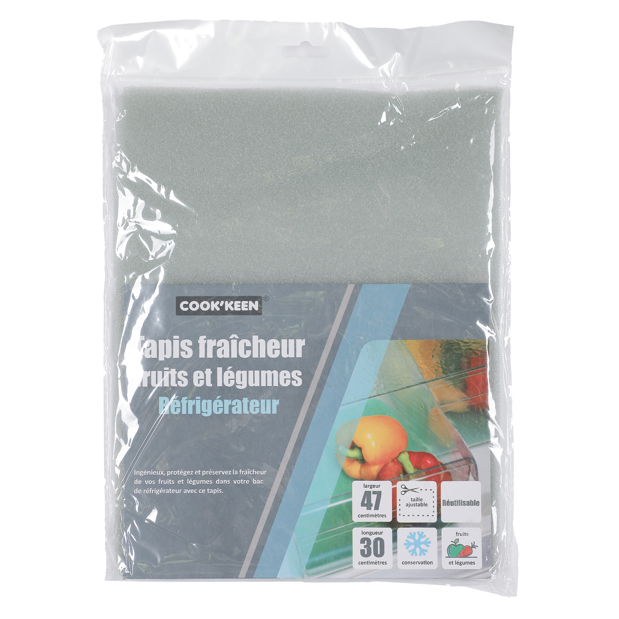 Tapis fraicheur réfrigérateur