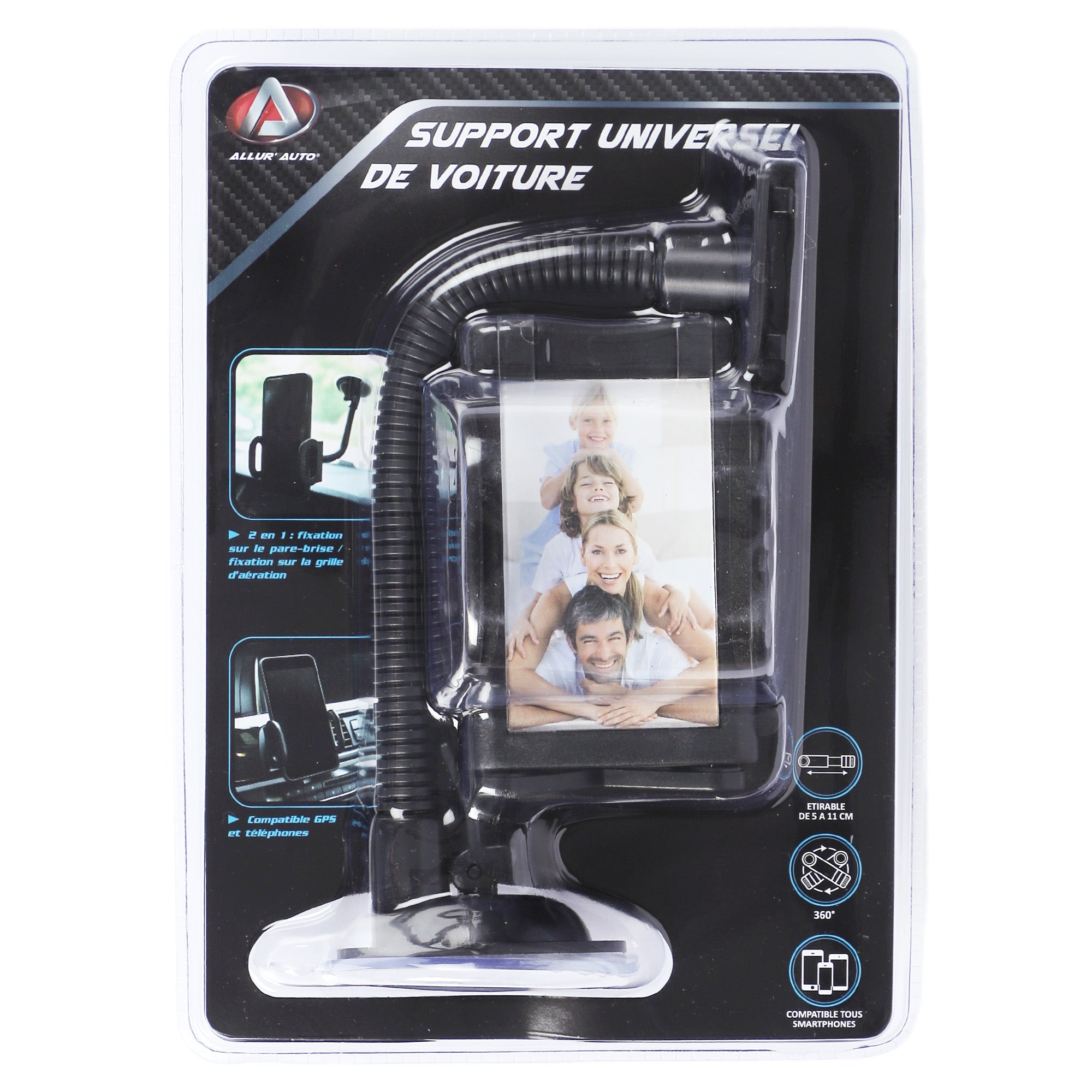 Support de téléphone ou GPS  pour voiture