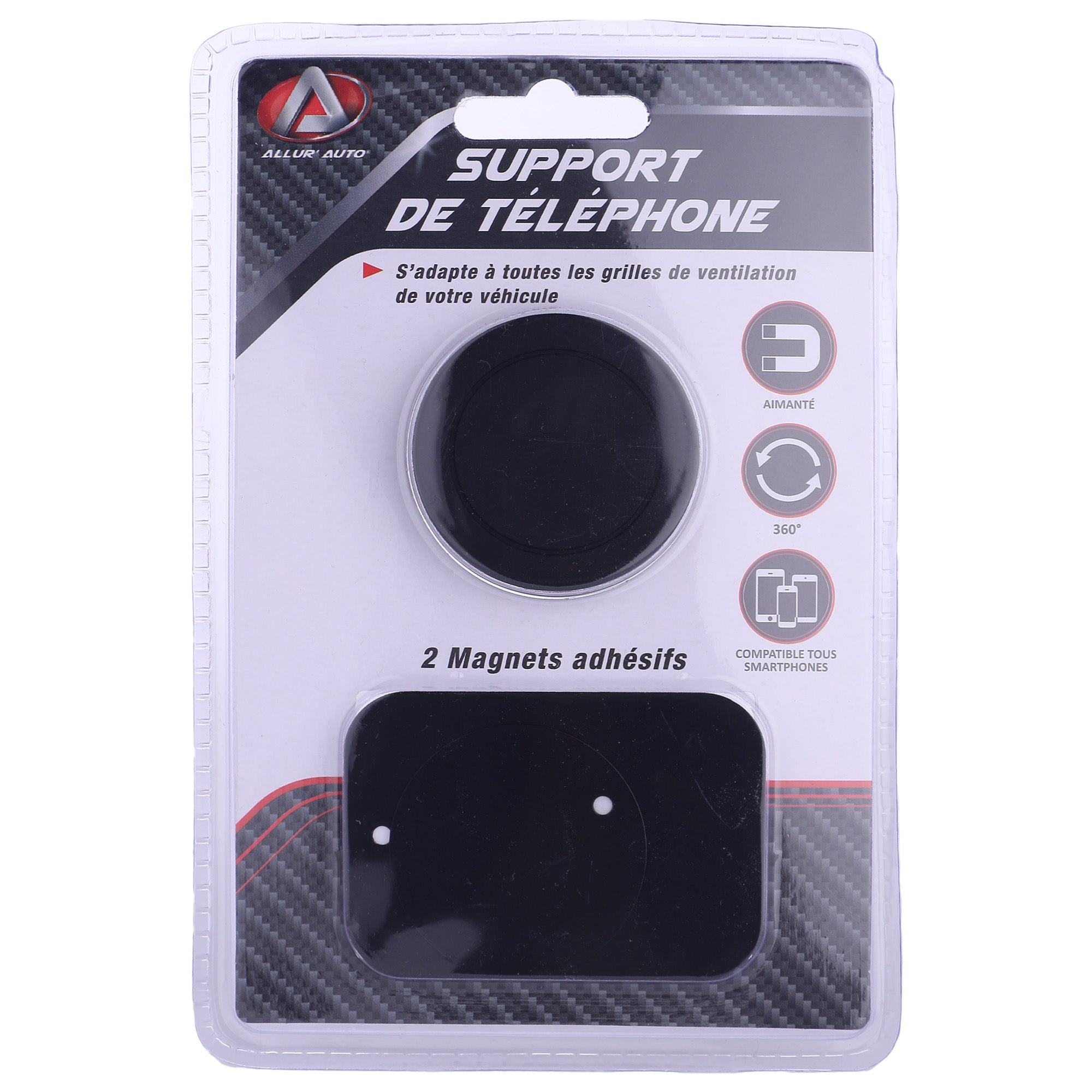 Support téléphone aimanté pour voiture