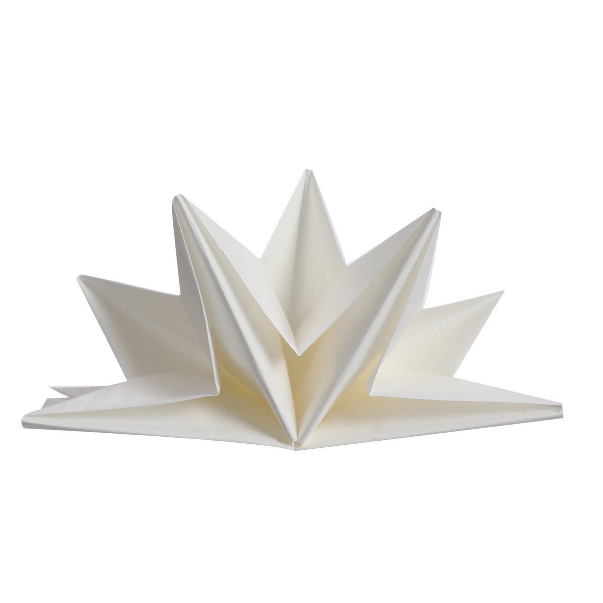 10 serviettes en papier uni - Noir