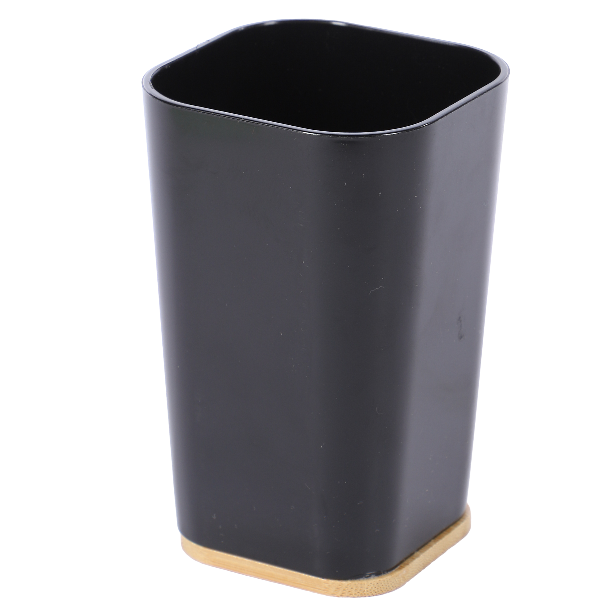 Gobelet support en bambou  - Noir