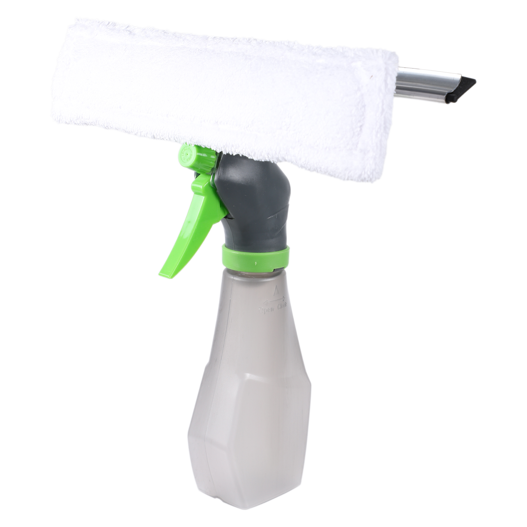 2 en 1 raclette et spray pour vitre 200ml