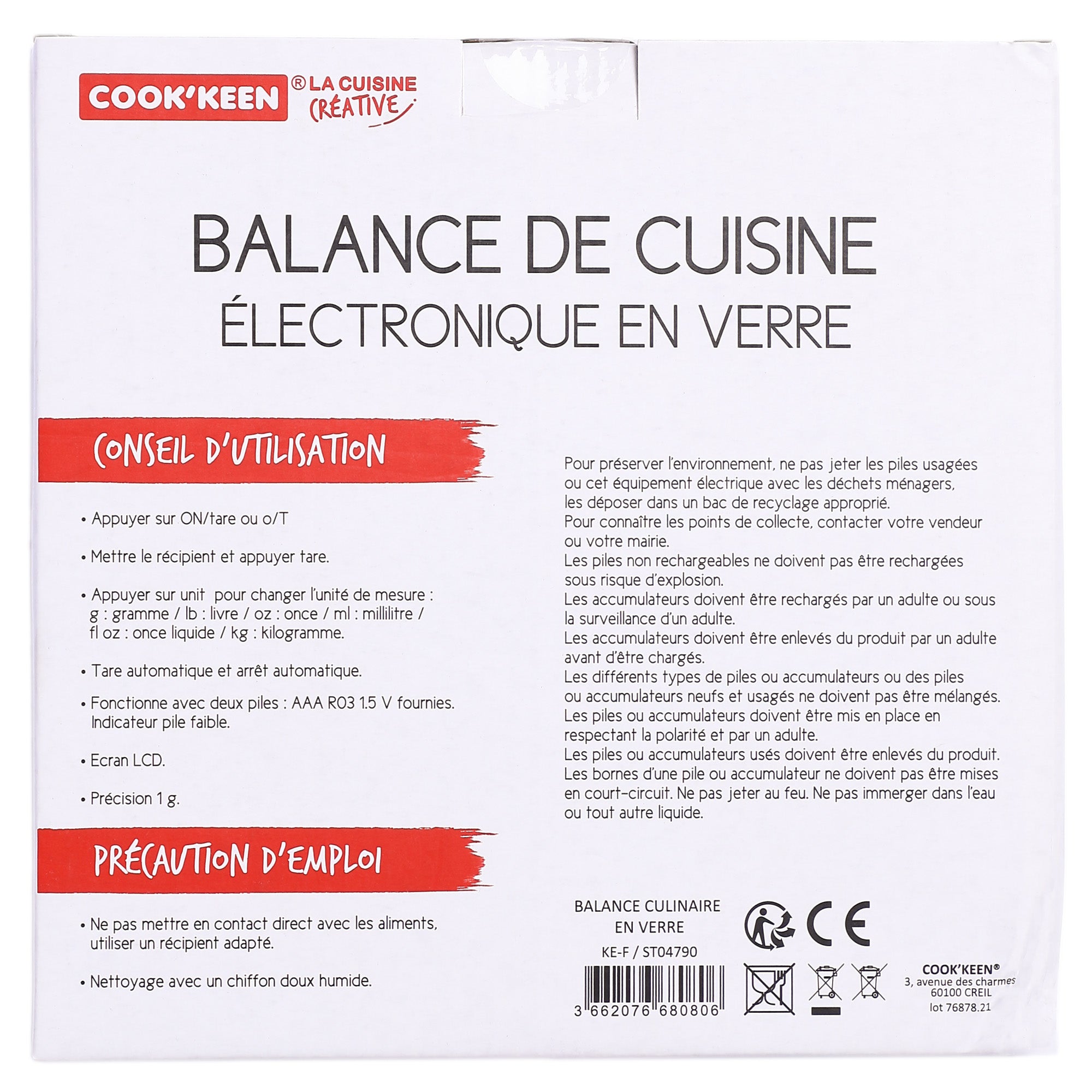 Balance culinaire