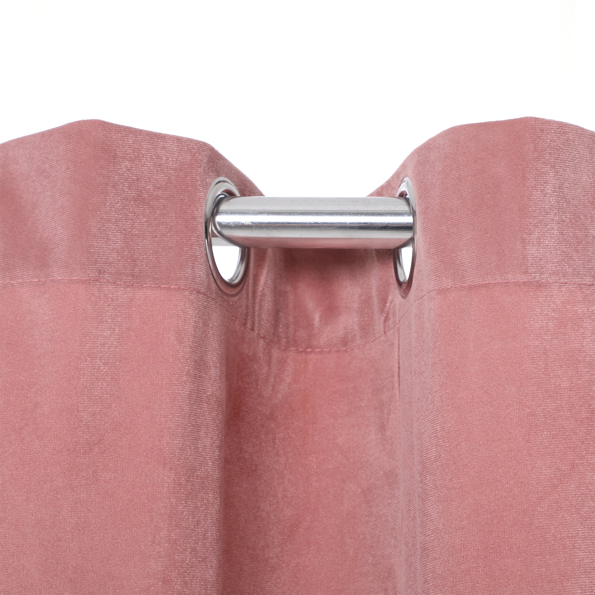 Rideau en velours - Marron