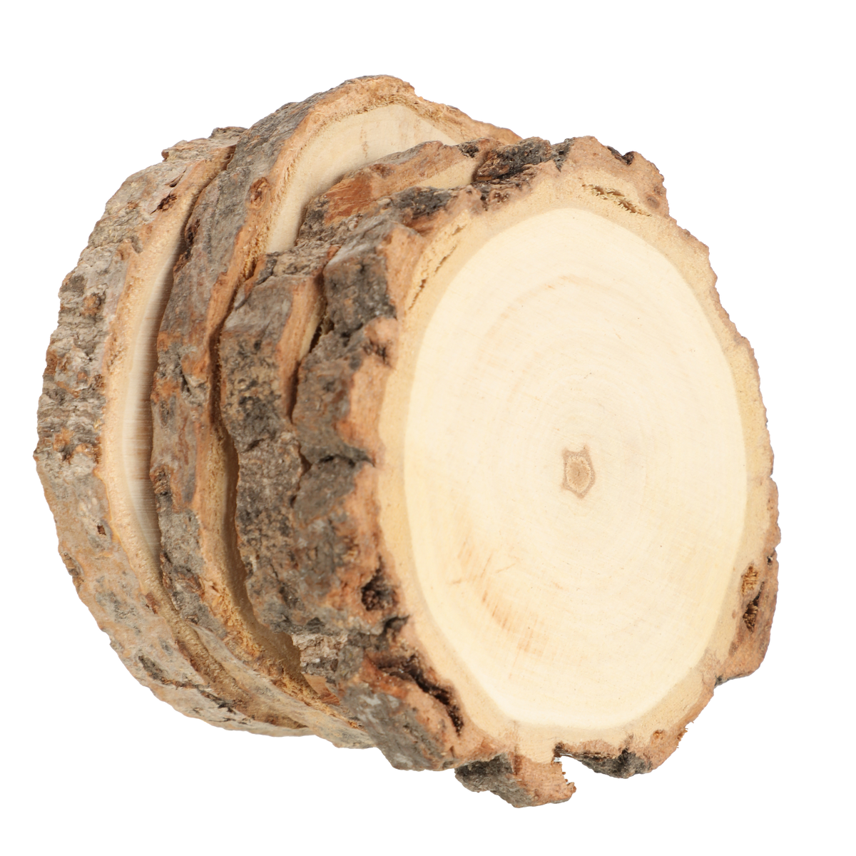 Dessous de plat rondin de bois