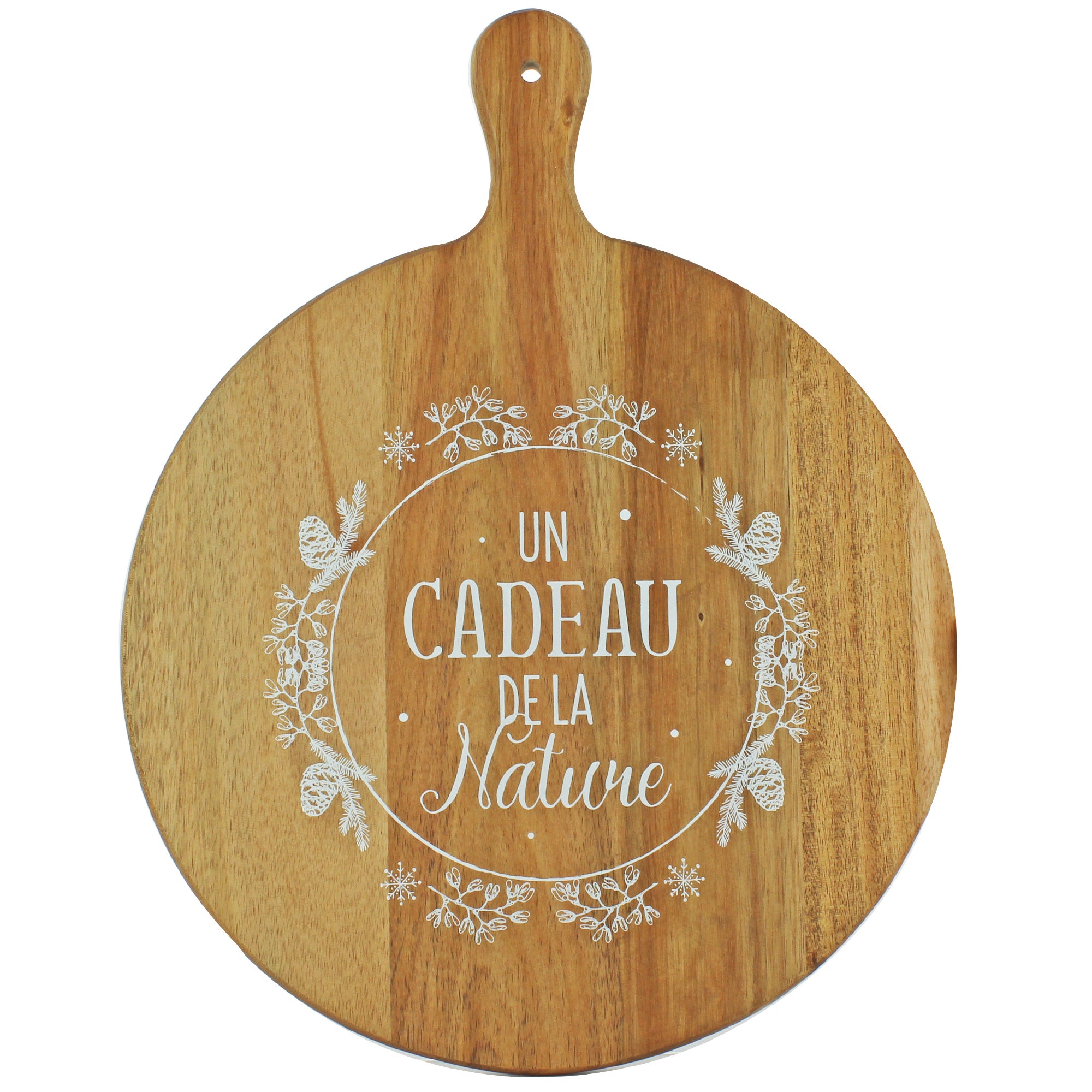 PLANCHE EN ACACIA - COOK KEEN - Blanc