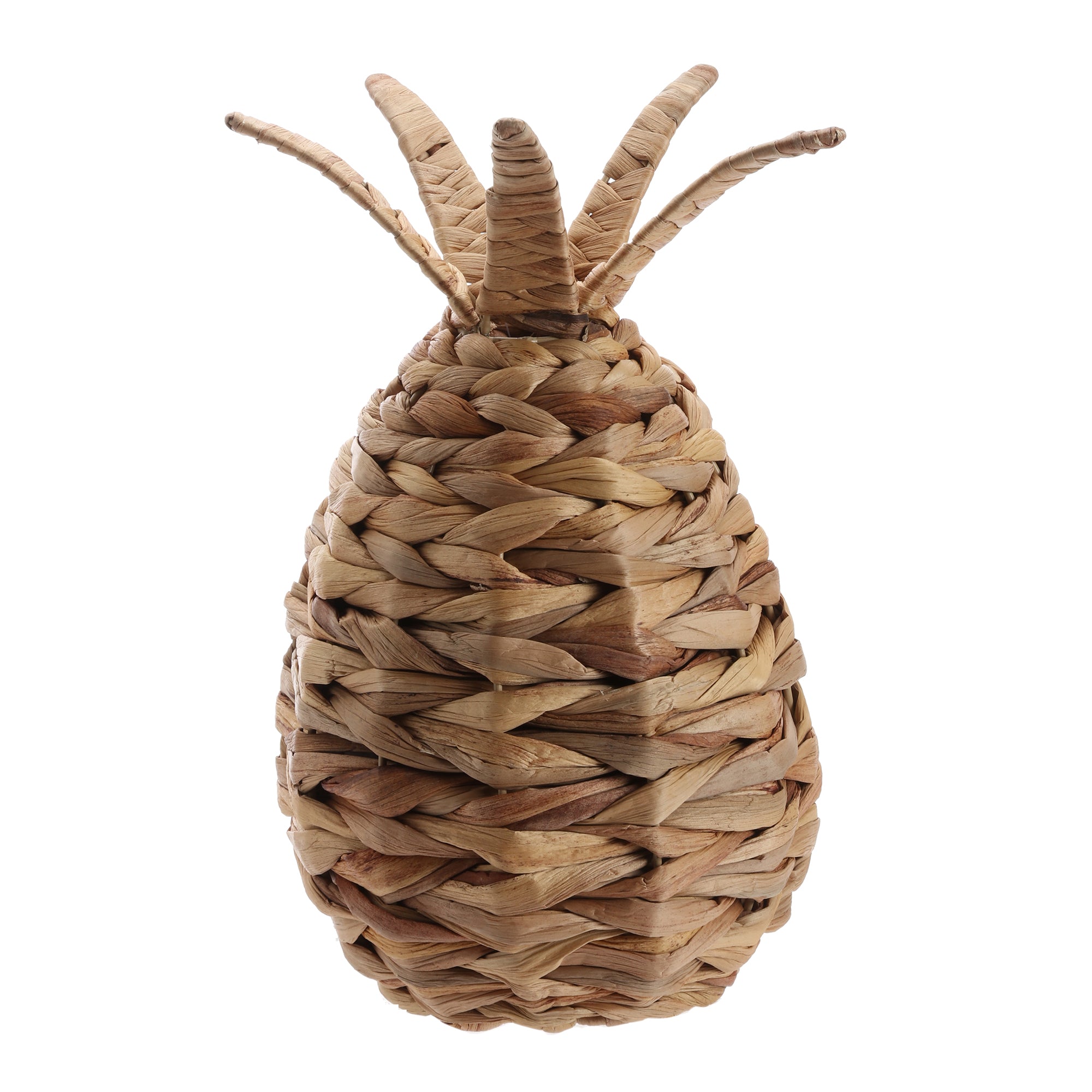 Ananas décoratif en jacinthe d'eau