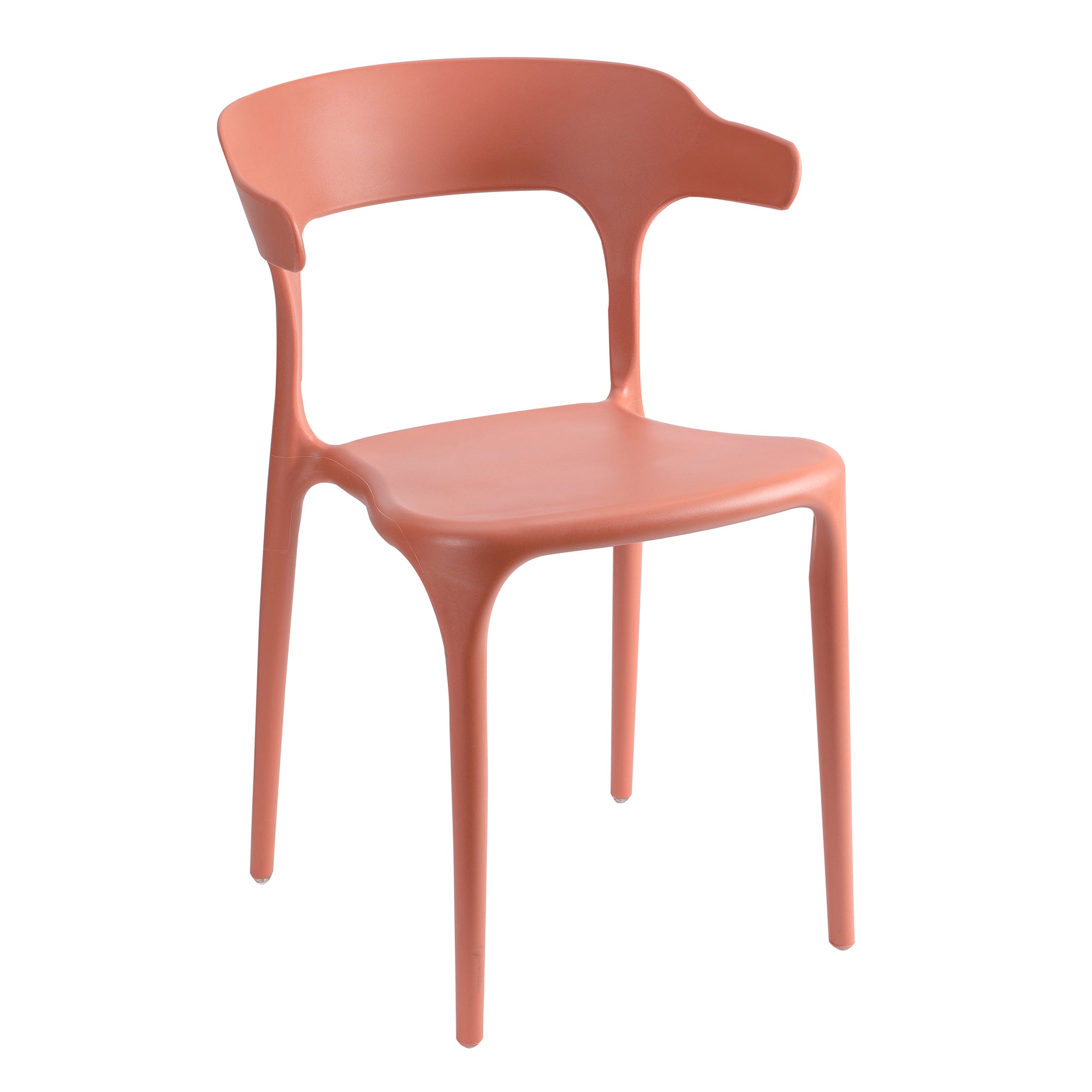 Chaise terracotta