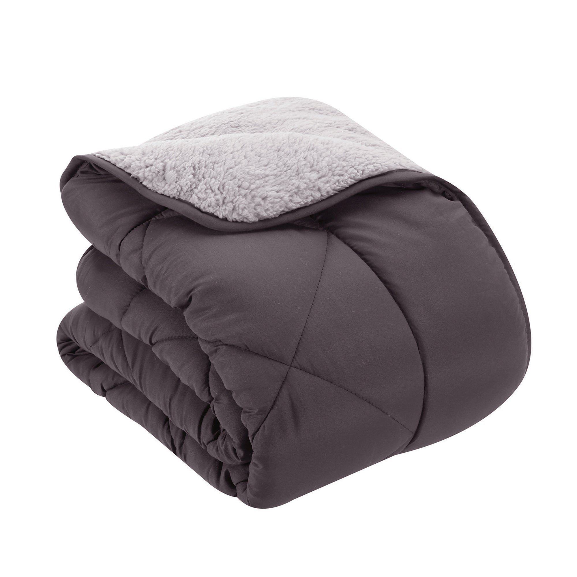Couette doublée sherpa 140x200cm
