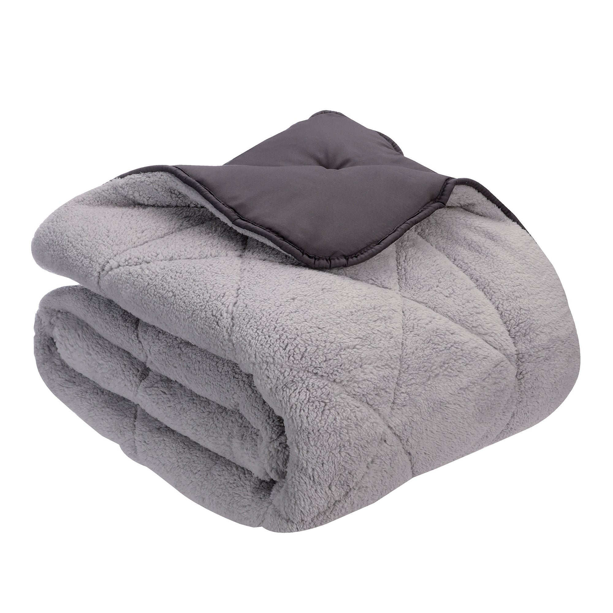 Couette doublée sherpa 220x240cm