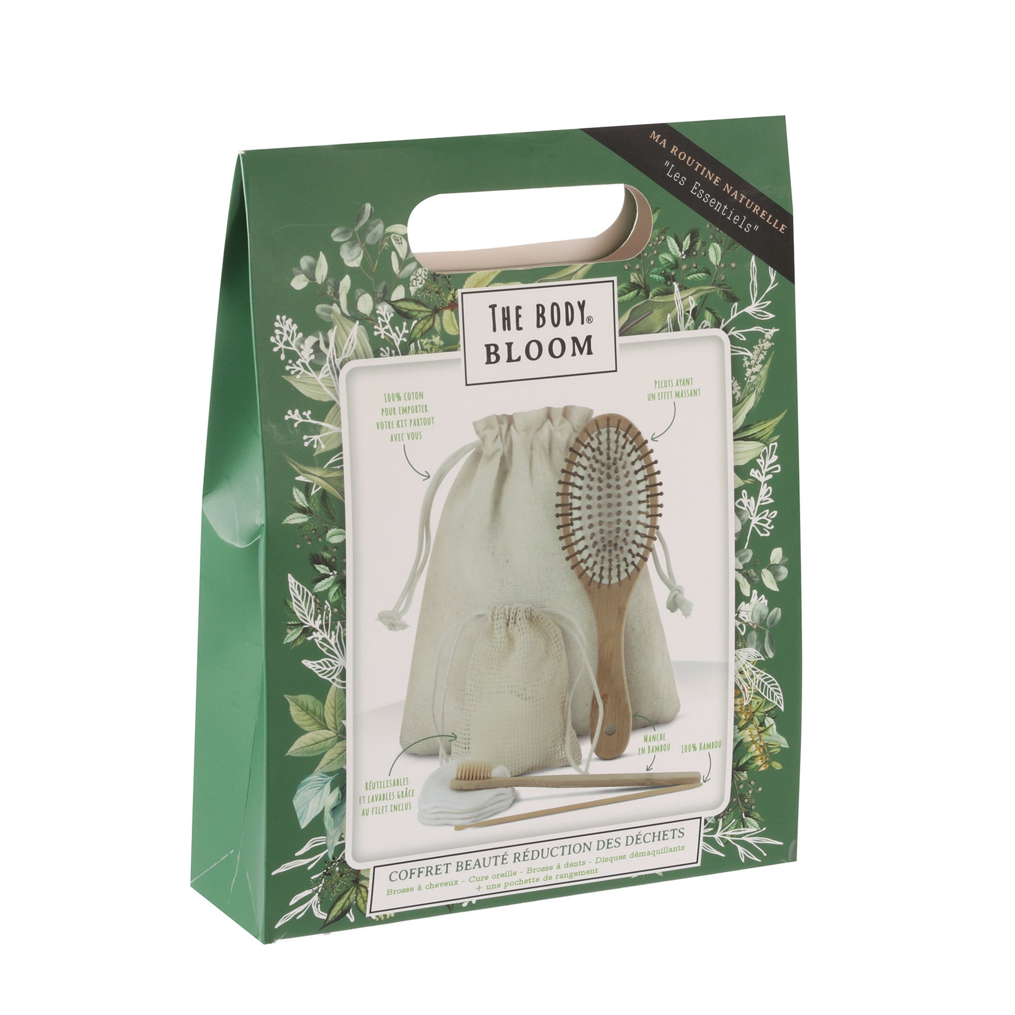 Trousse beauté de produits naturels