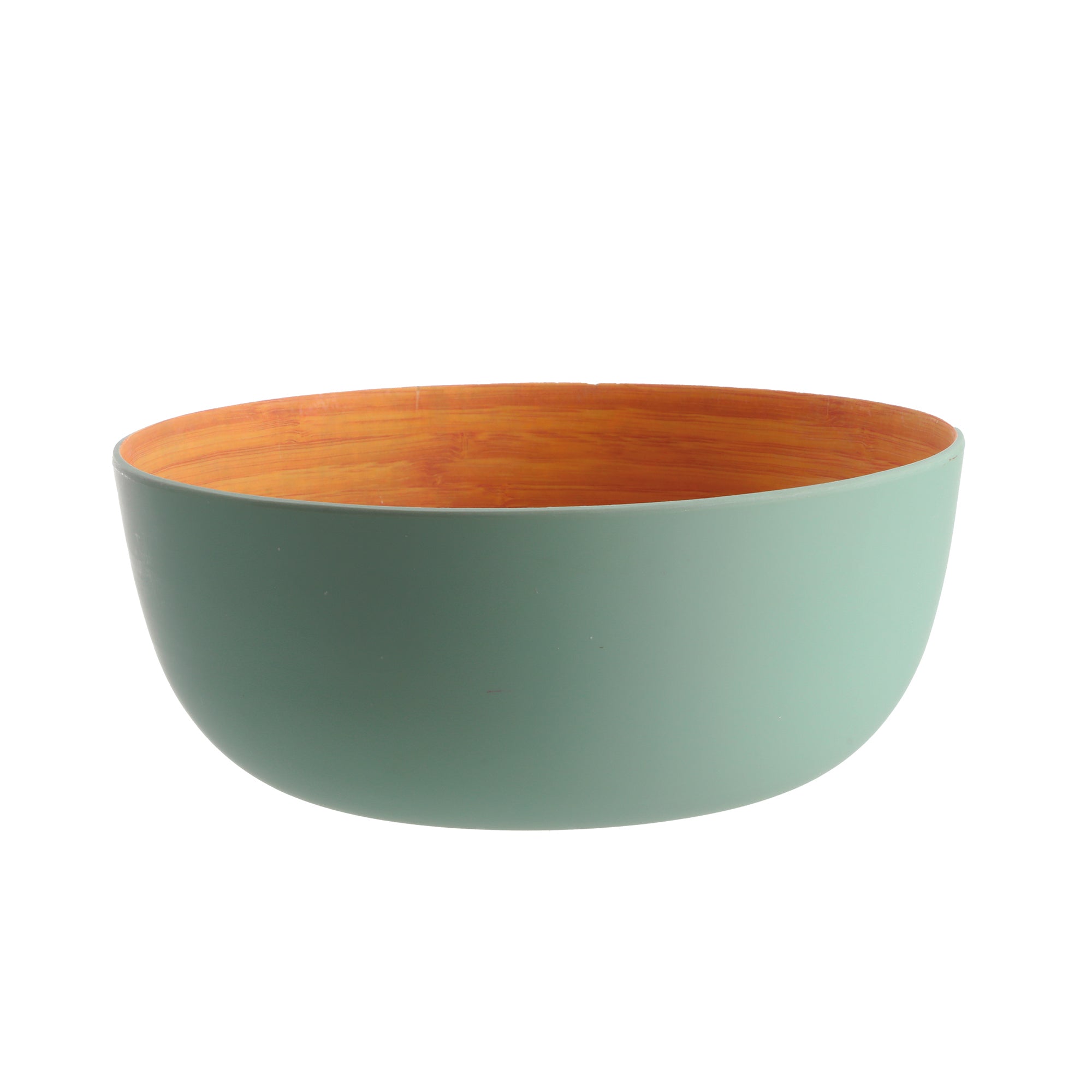 Saladier effet bambou coloré  - Vert