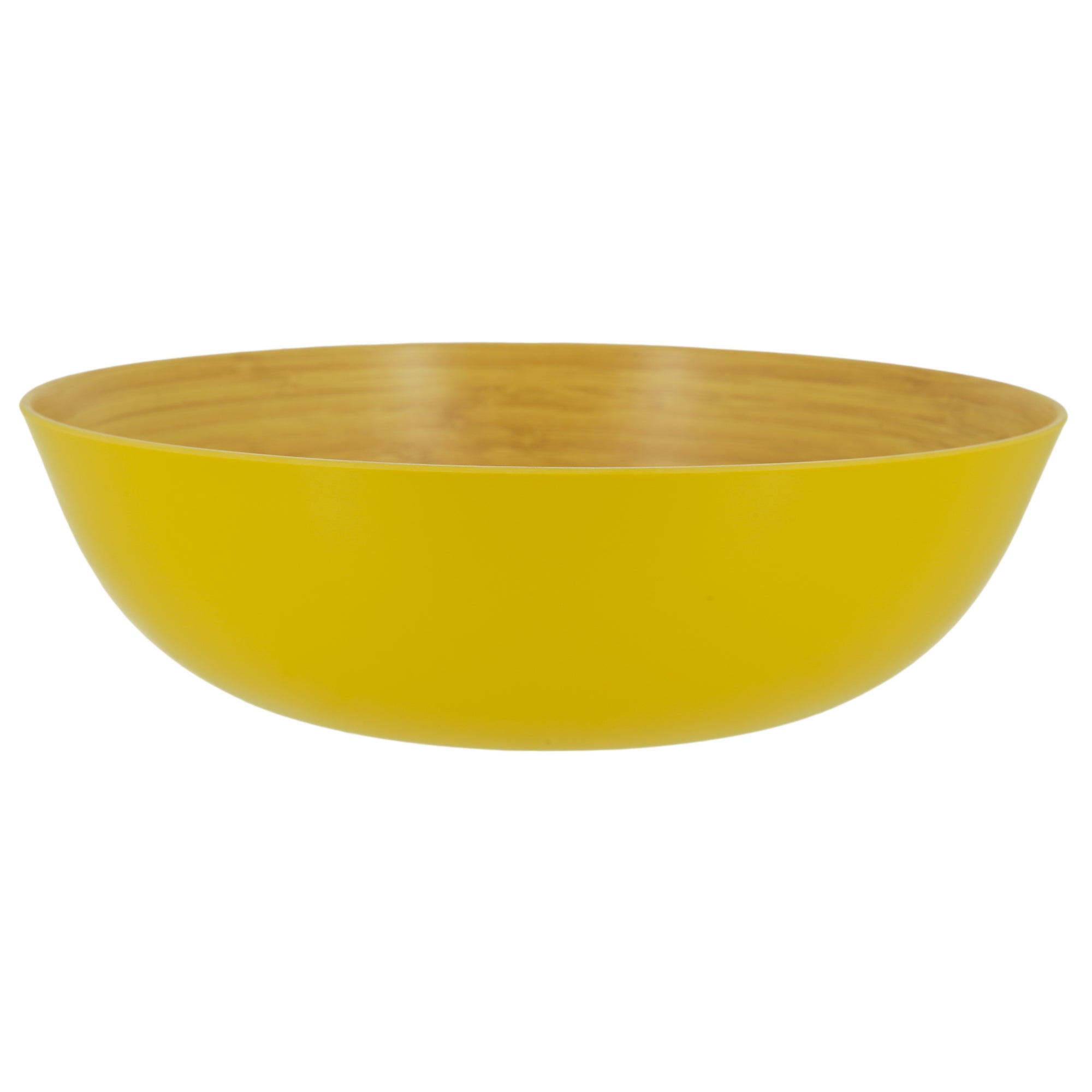 Saladier effet bambou coloré