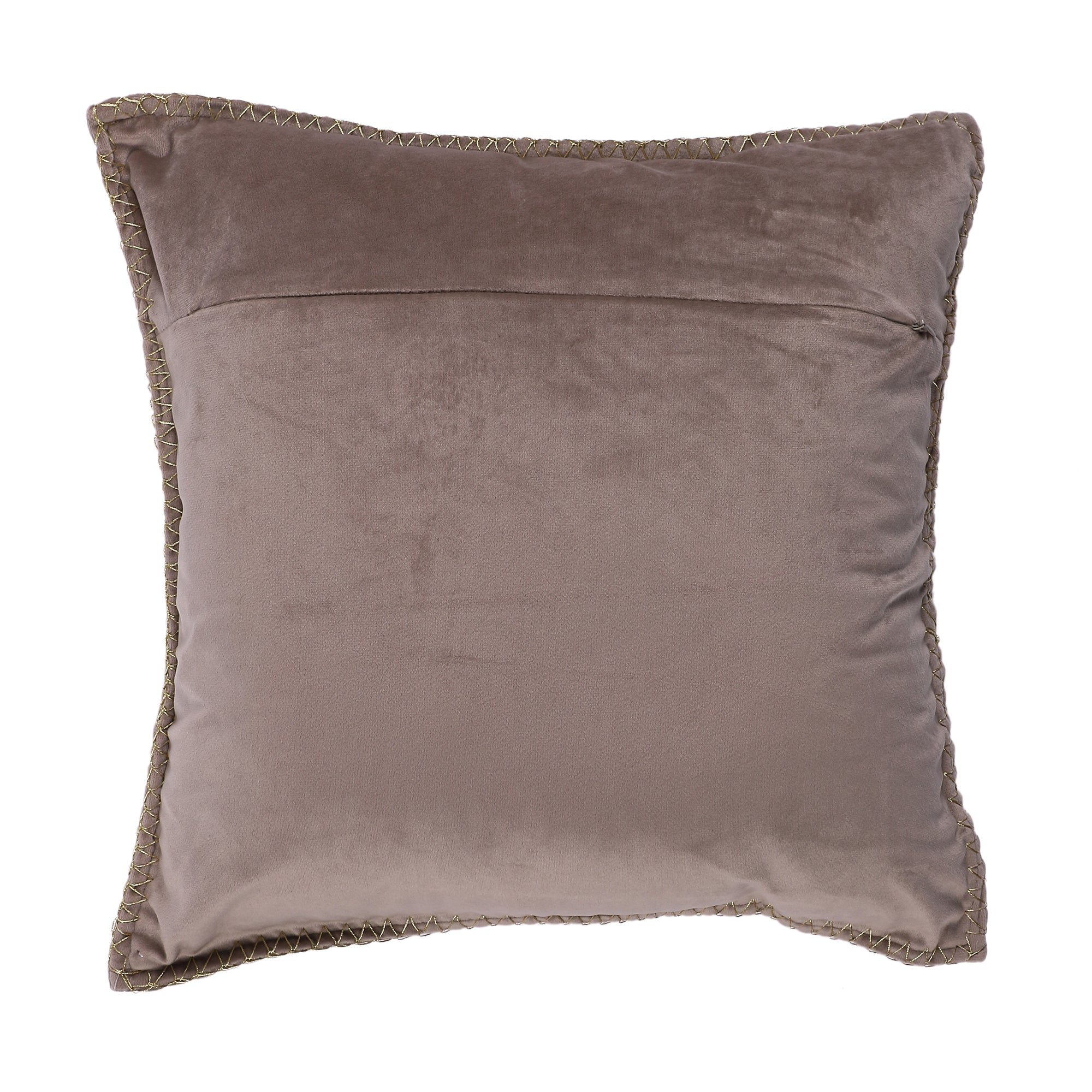 Coussin en velours avec mots