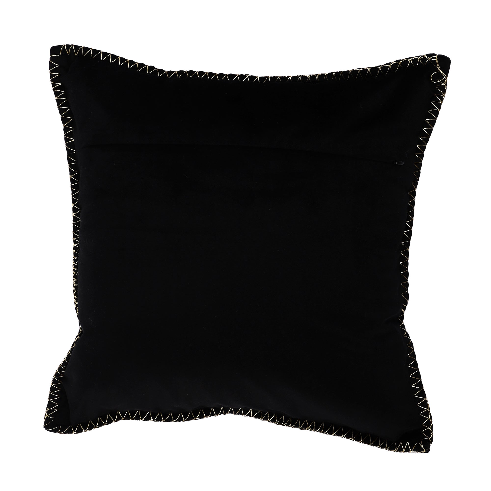 Coussin en velours avec mots