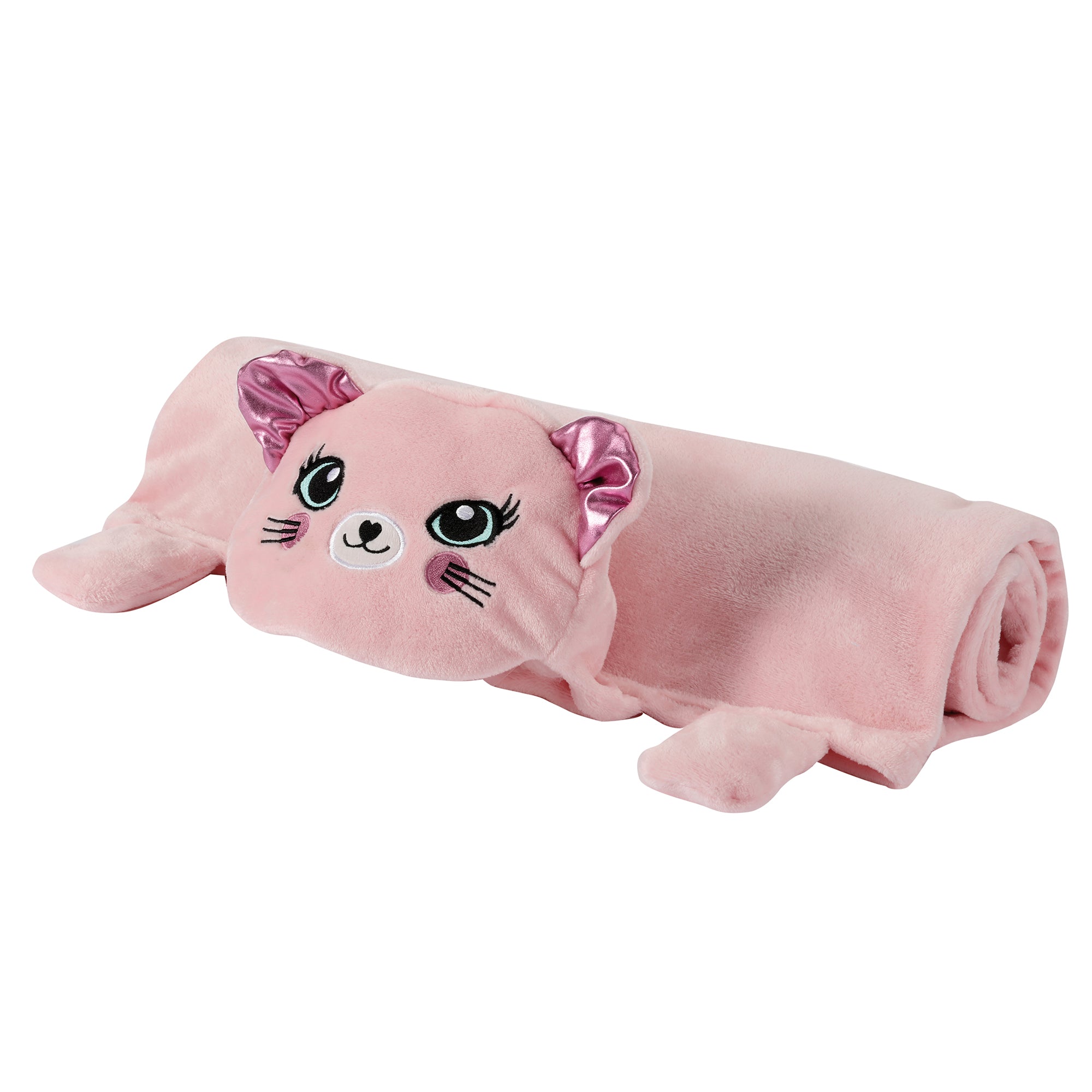 Sac de couchage pour enfant avec capuche  - Violet