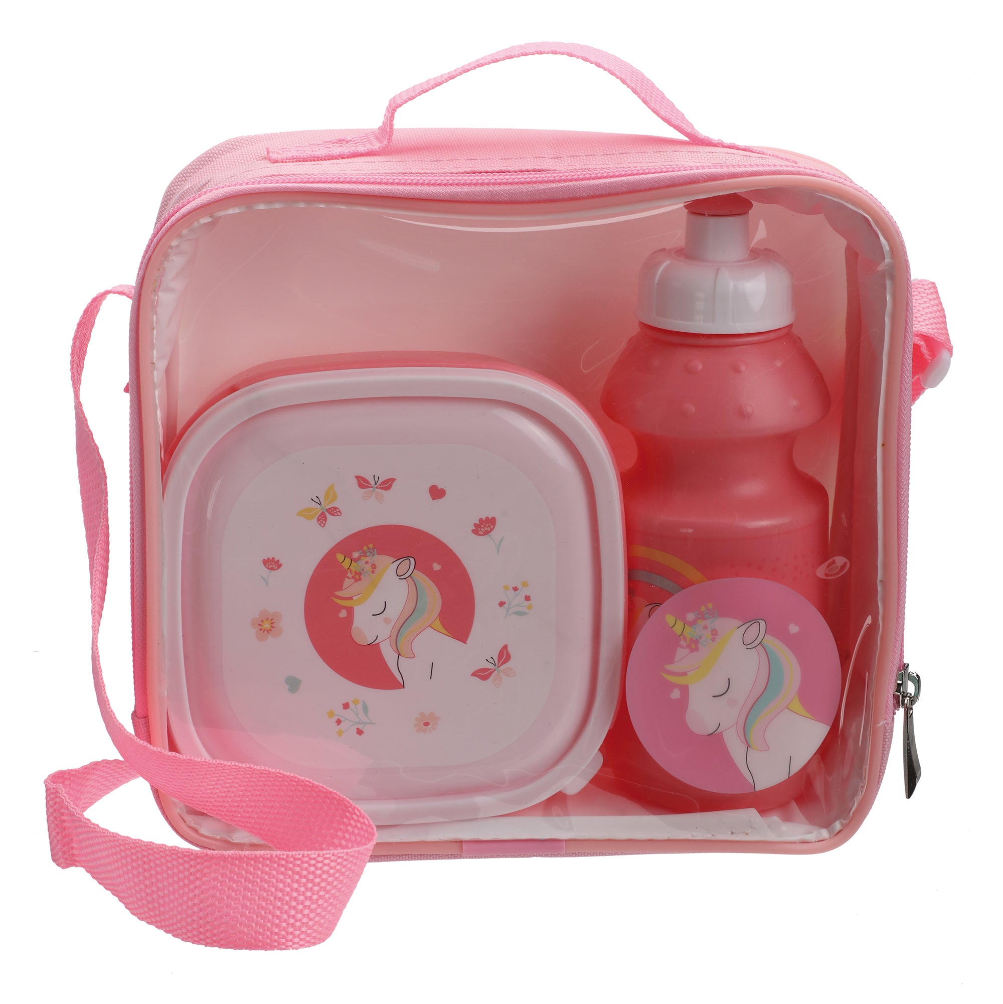 Boite à repas enfant - Rose