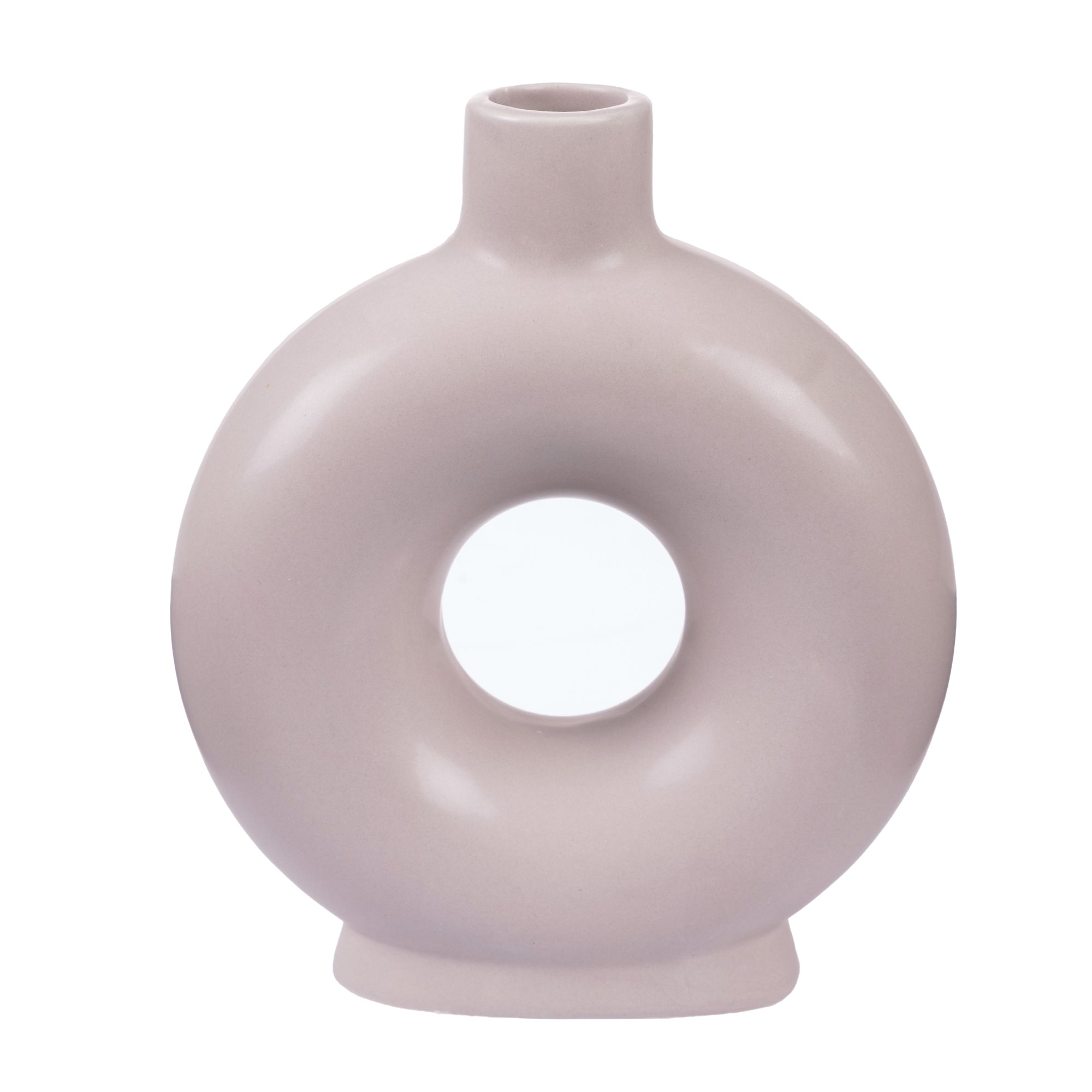 Vase minimaliste cercle