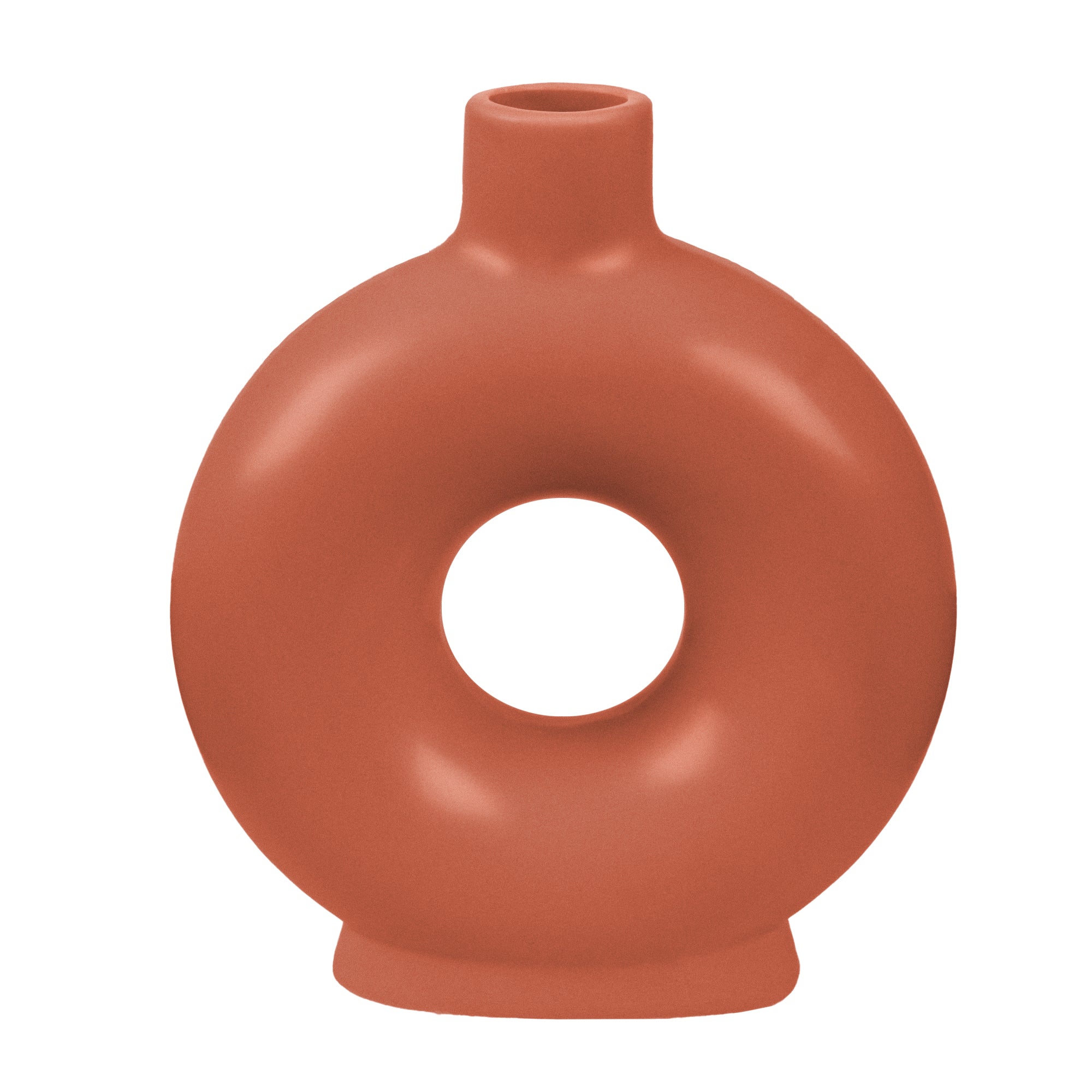 Vase minimaliste cercle